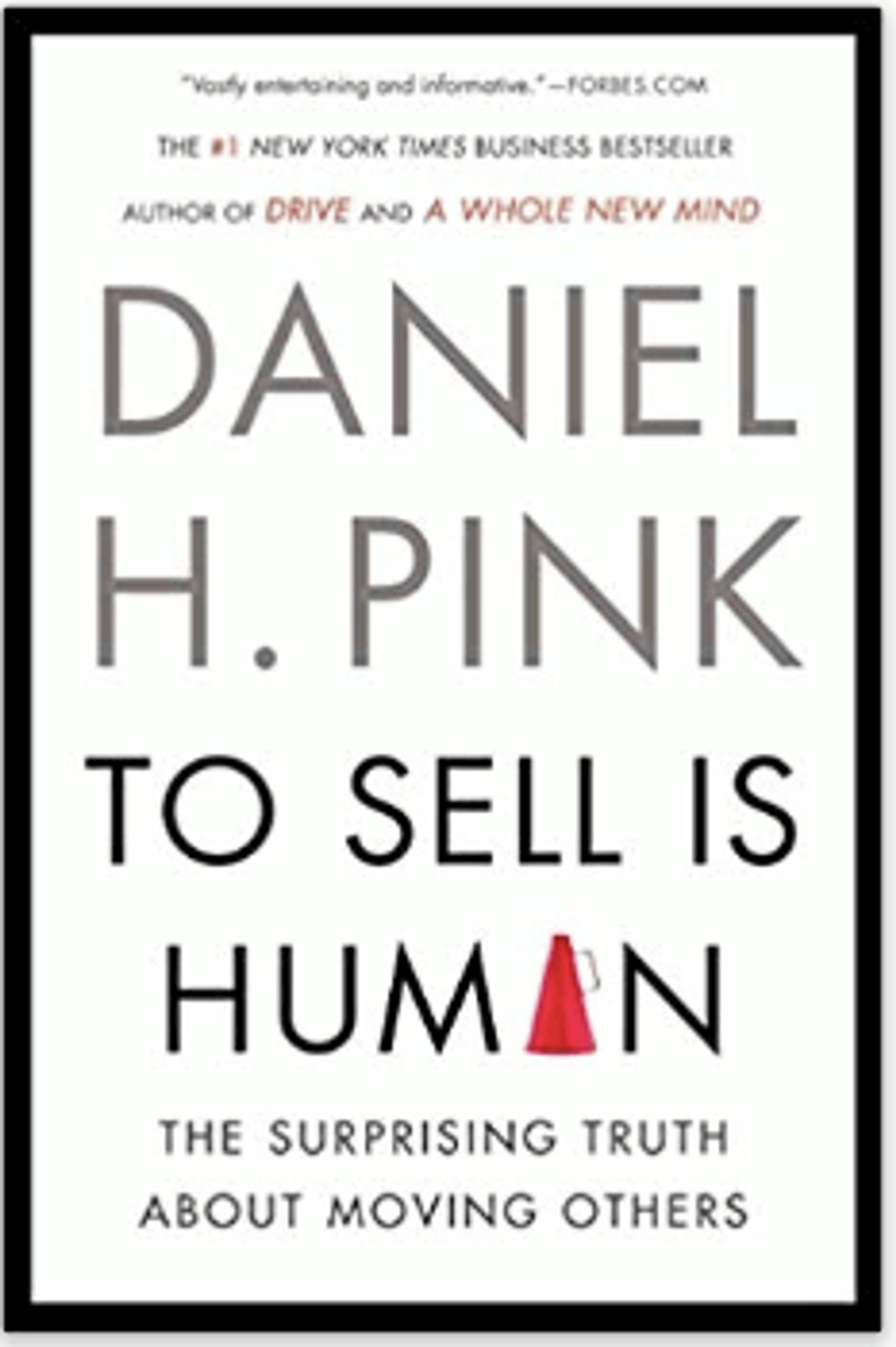 Book cover of To Sell Is Human by Daniel H. Pinkman
