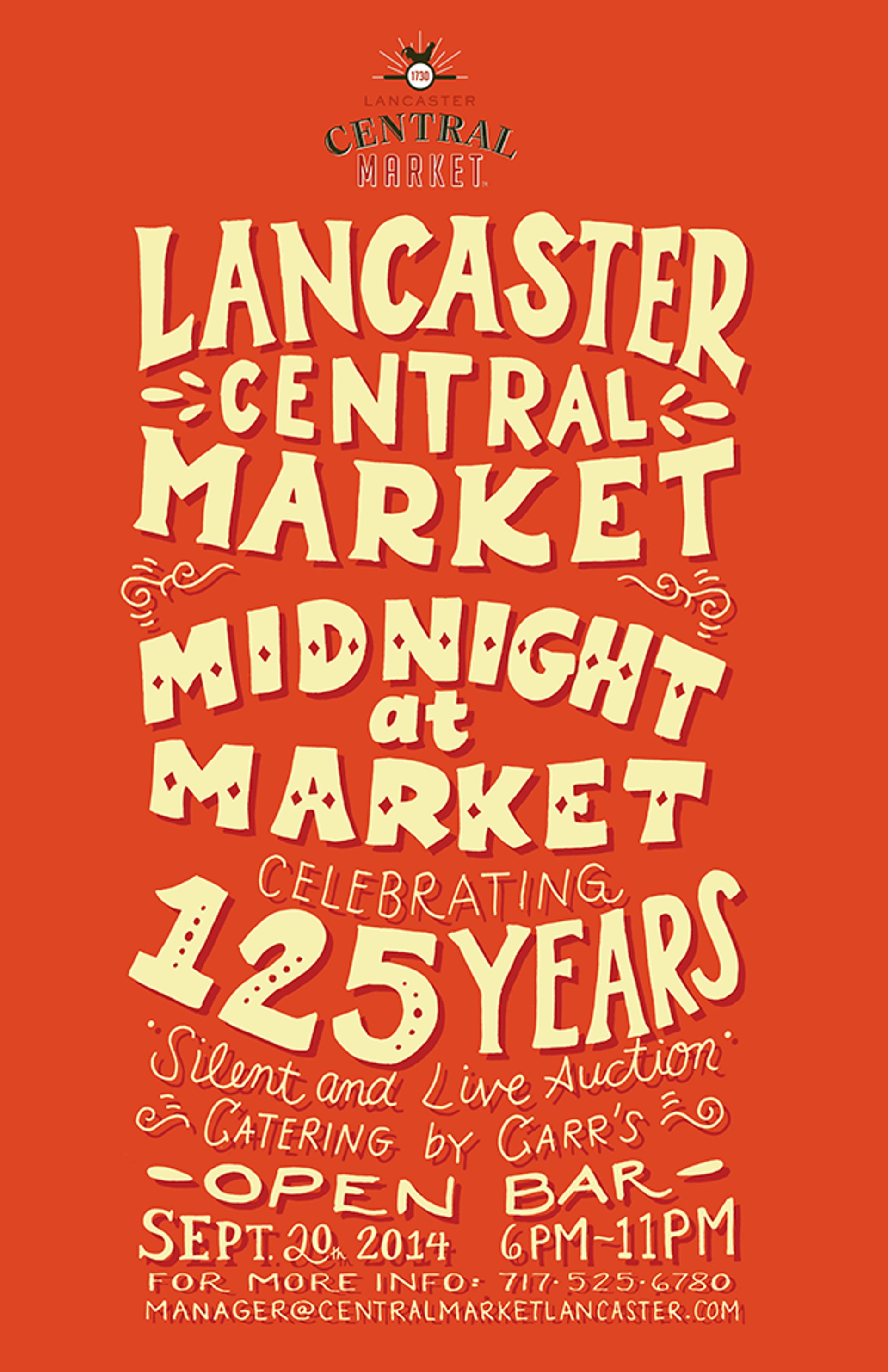 Anniversary event flyer example