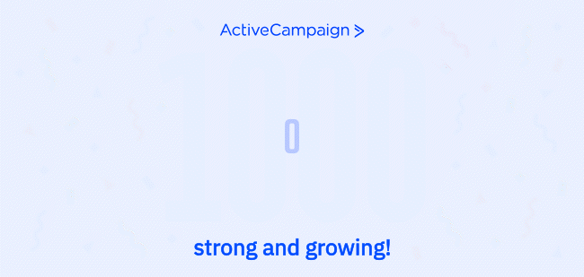 1000 strong and growing!