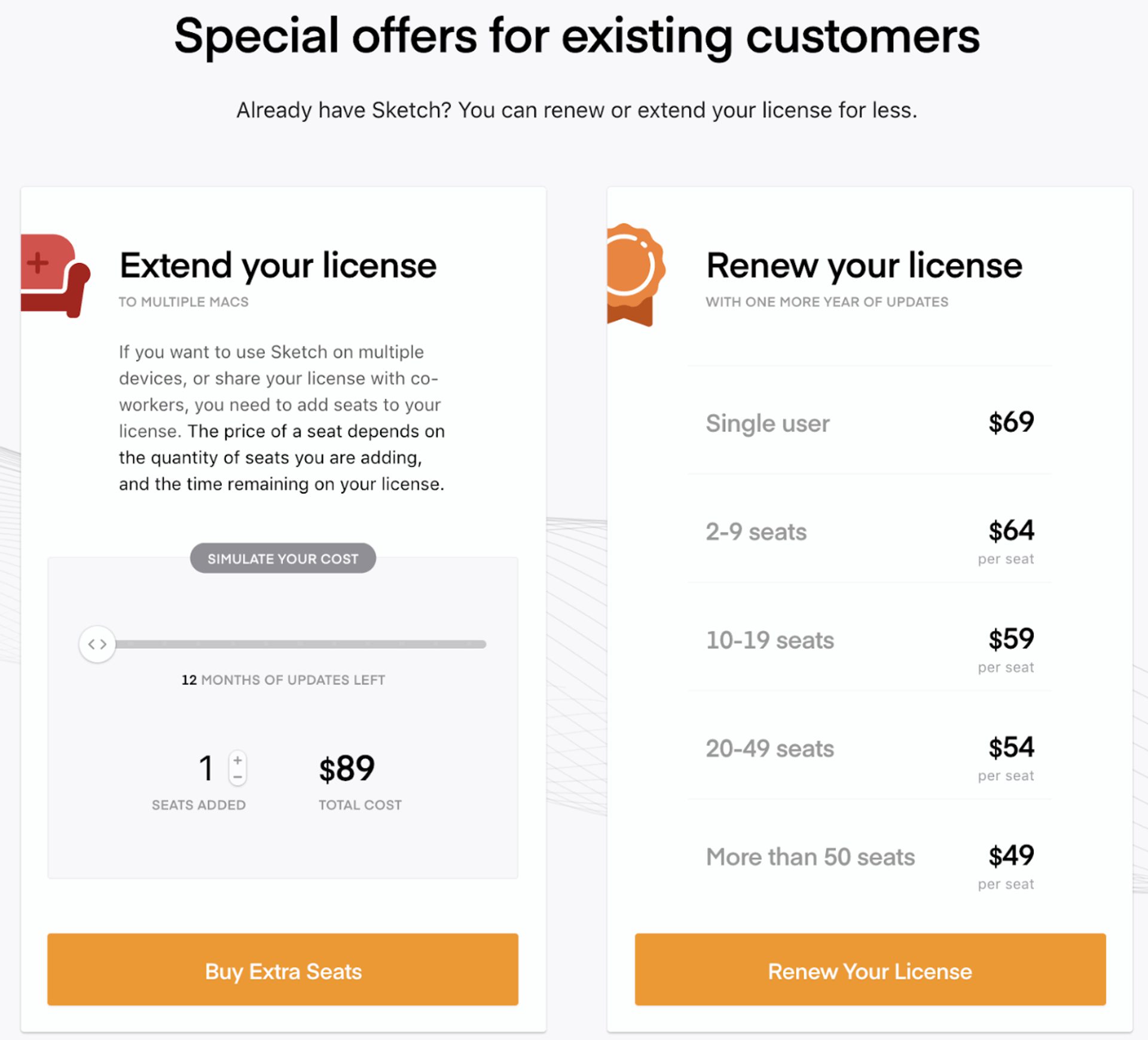 Most Aware landing page