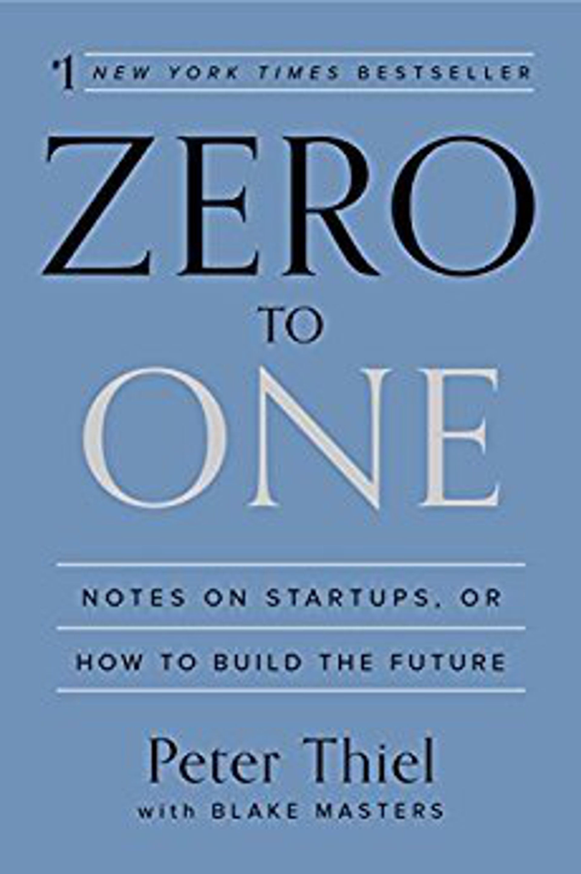 Zero to One Cover