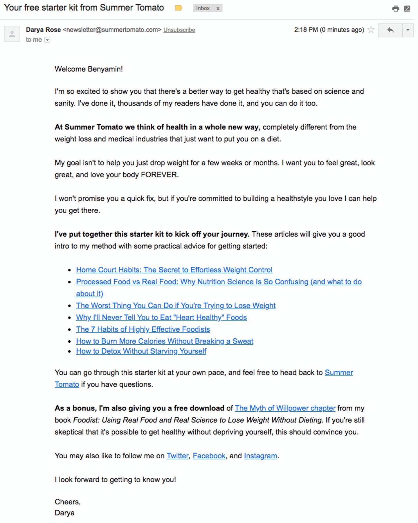 7 Welcome Email Examples to Help You Write Your Best Welcome Email ...
