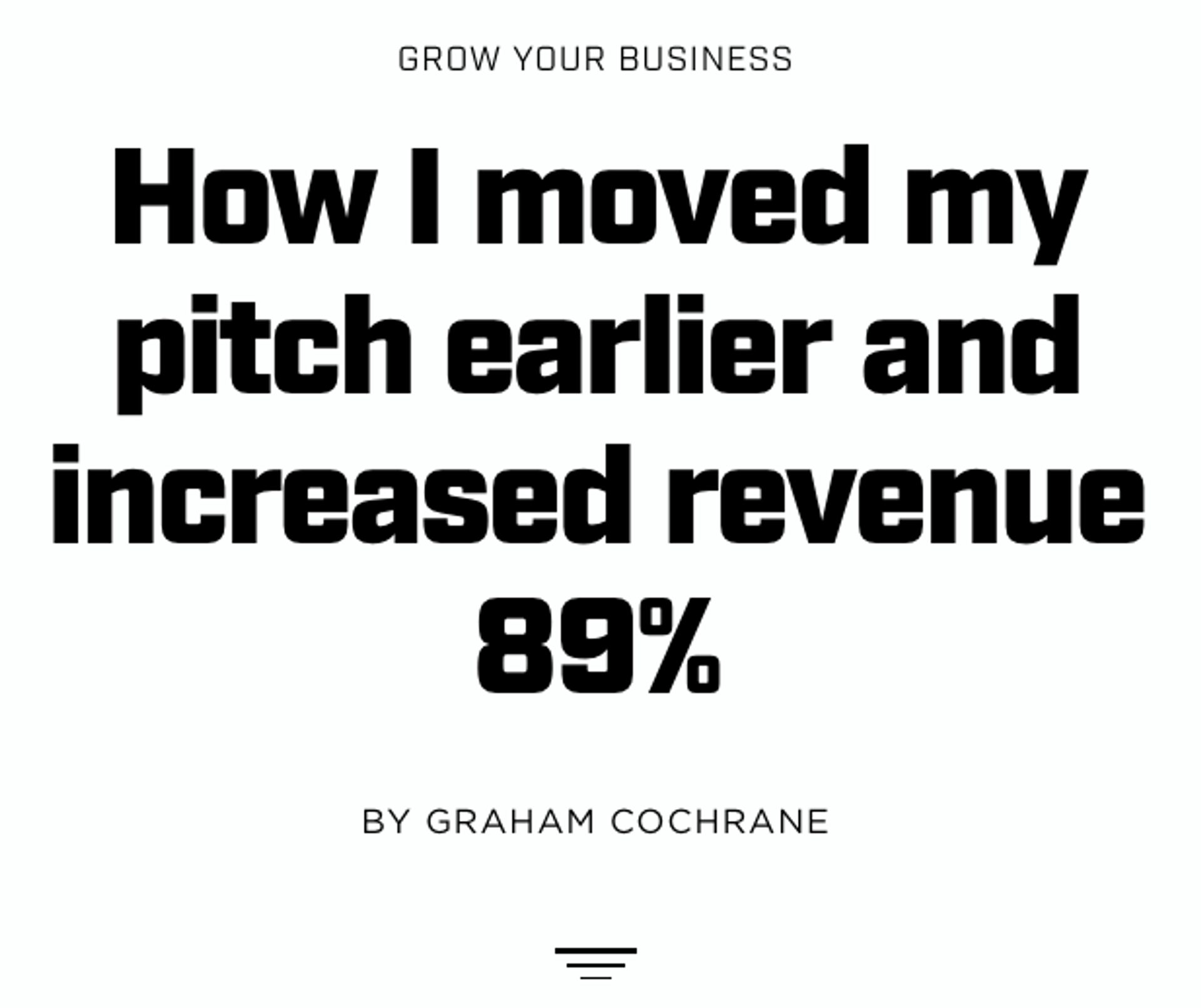 Getting sales with a welcome automation