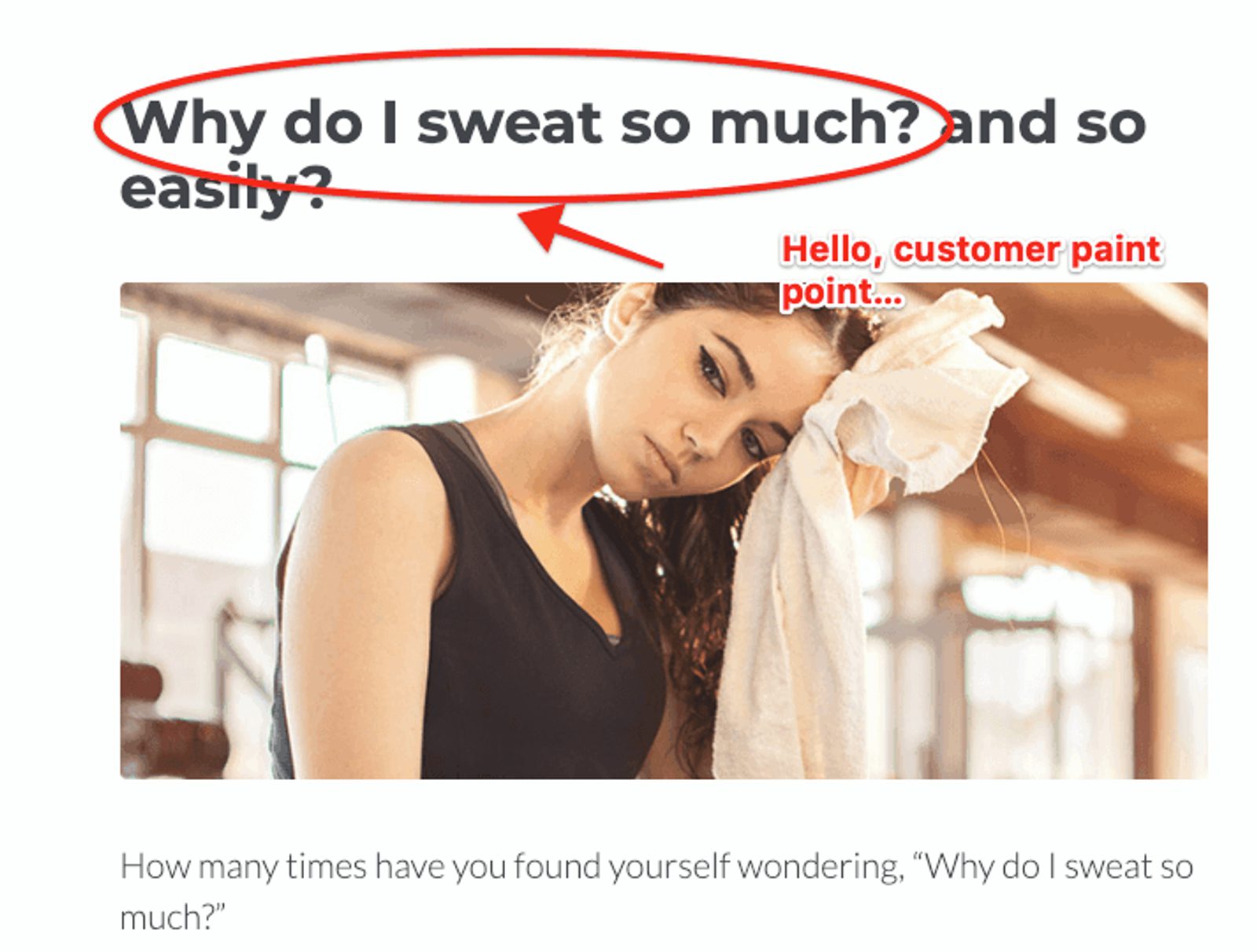 sweatblock content example