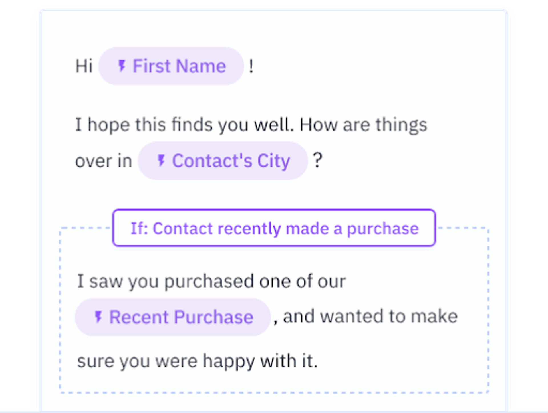improving sending reputation by using segmentation and dynamic content to personalize emails