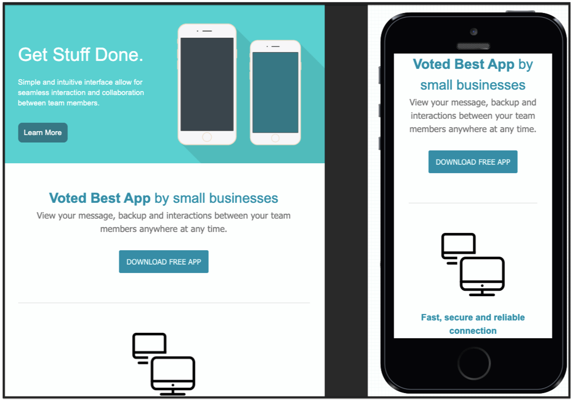 ActiveCampaign announcement email newsletter design template