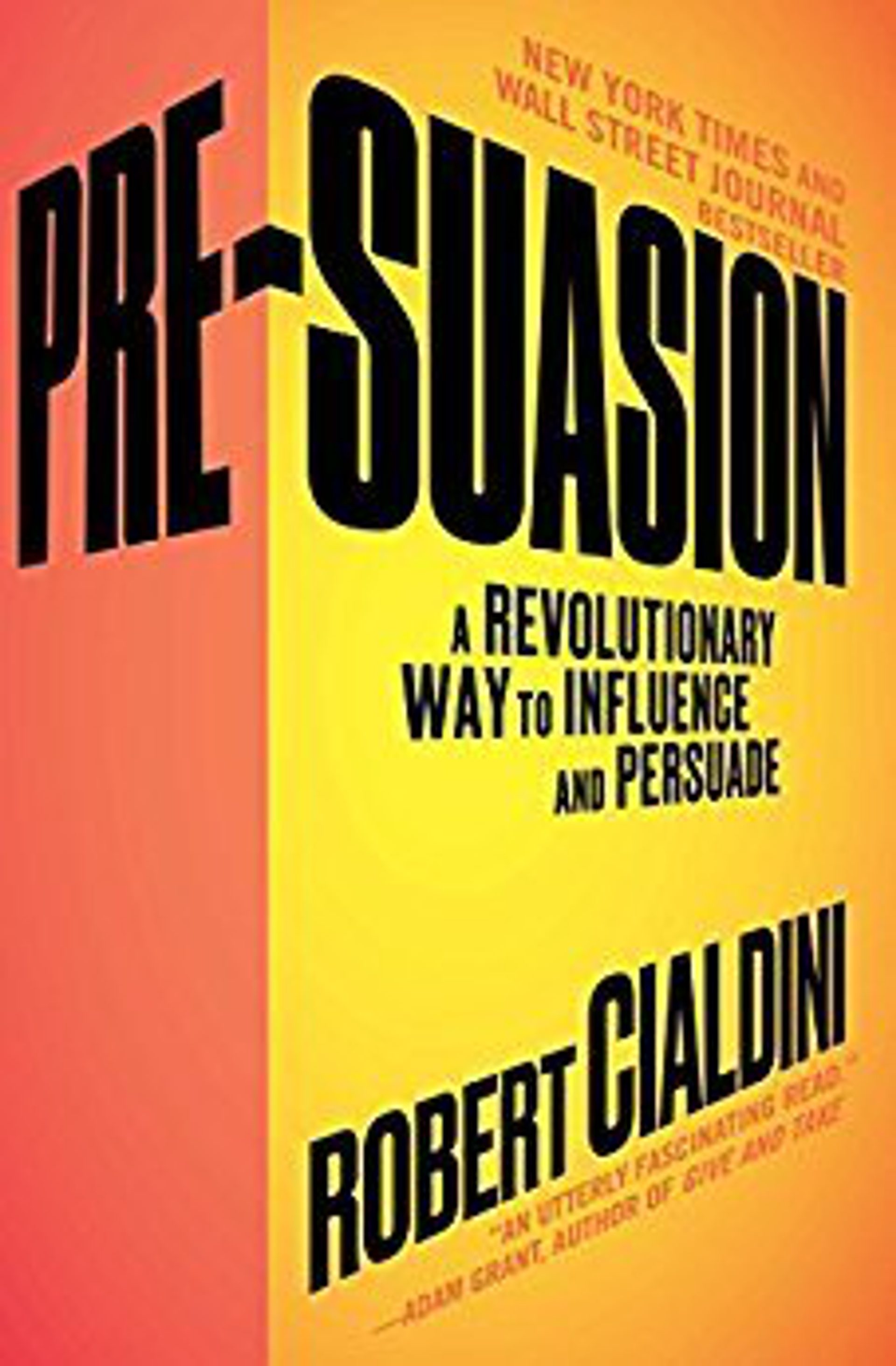 Pre-suasion Cialdini