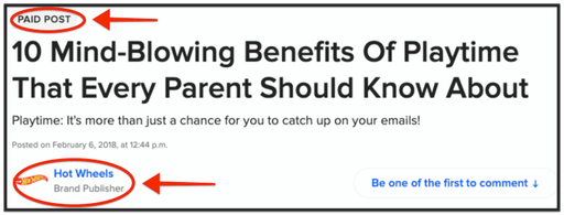 Sponsored Content: What You Need to Know (and 9 Examples!) | ActiveCampaign