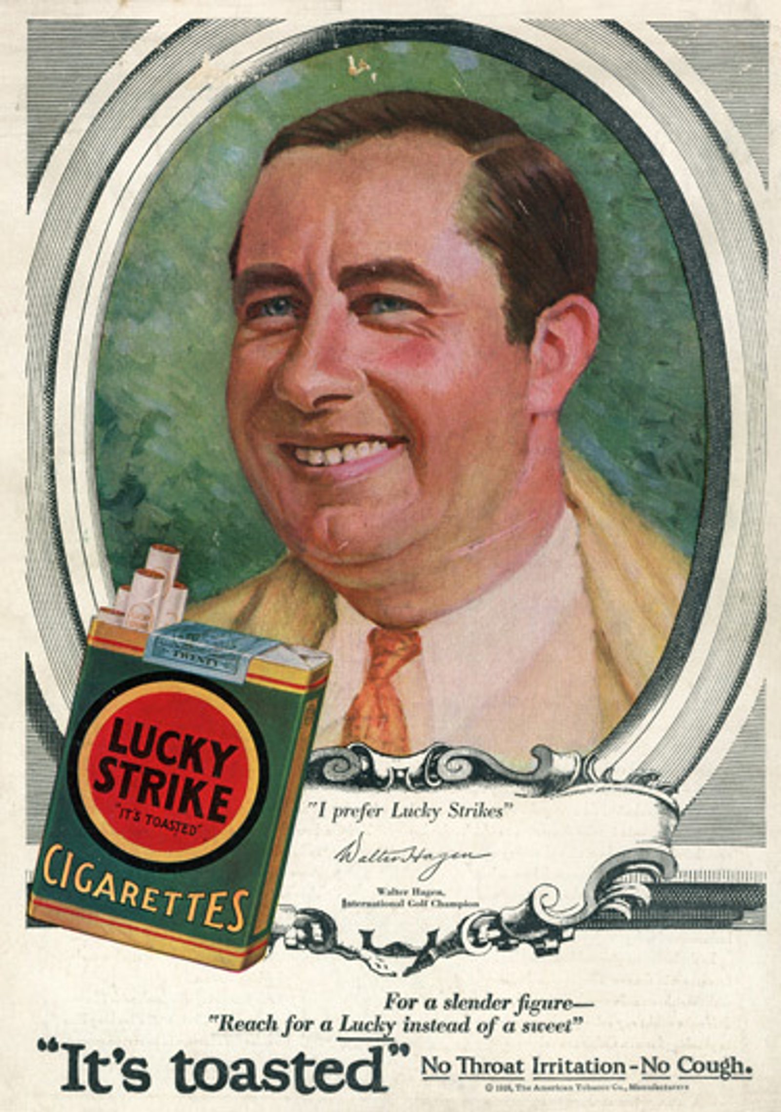 Lucky Strikes ad