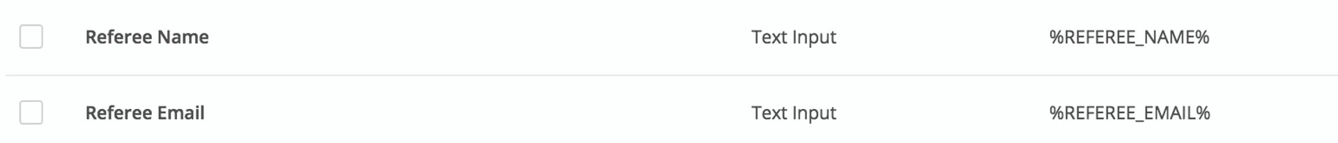 Referral custom fields in ActiveCampaign