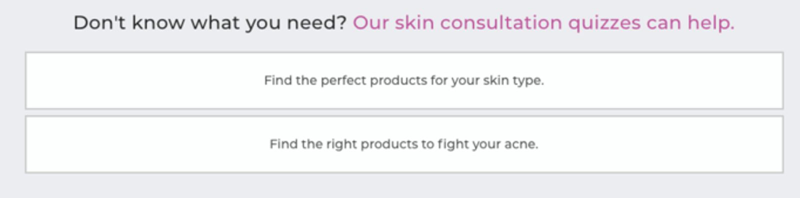audience segmentation email example