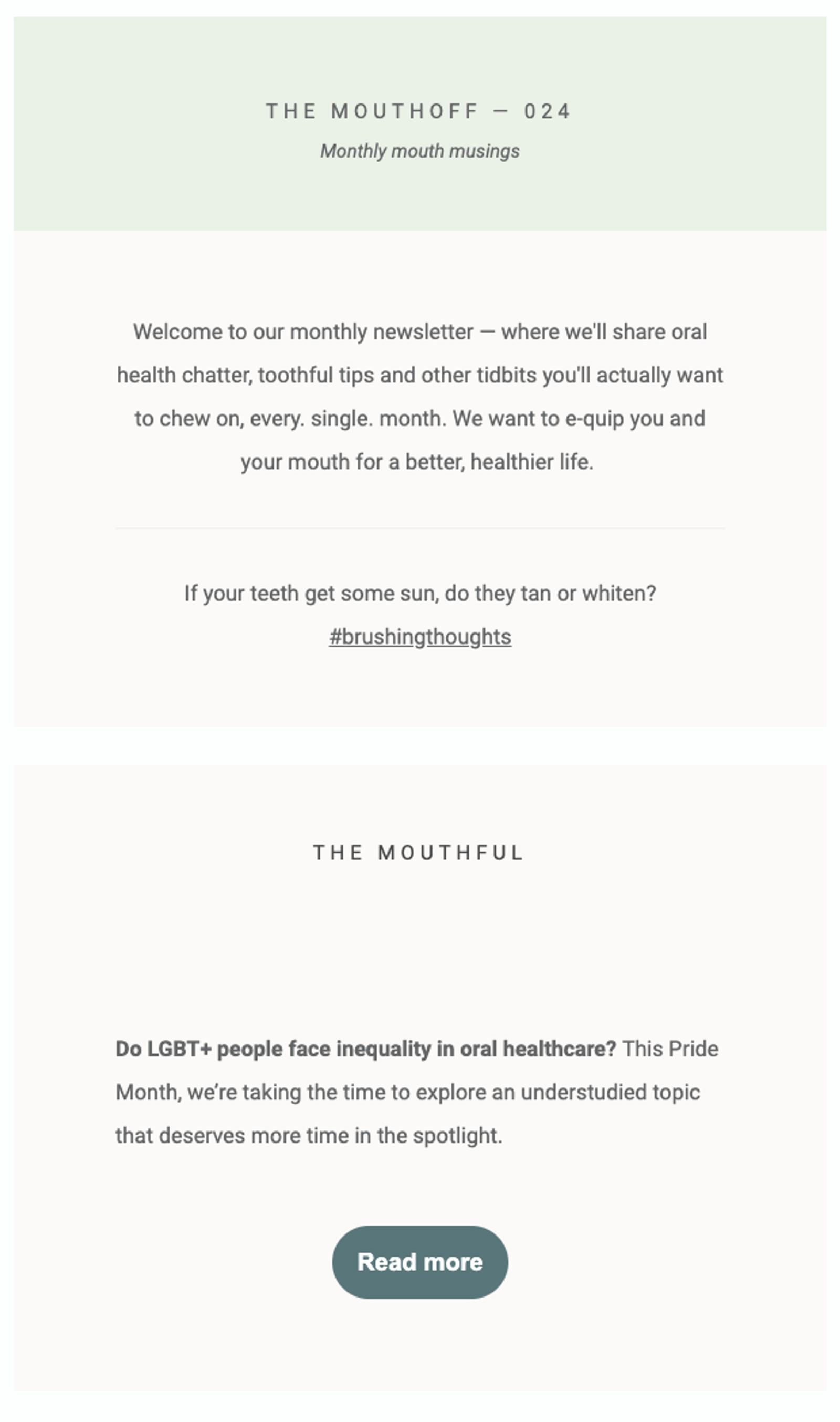 Quip email