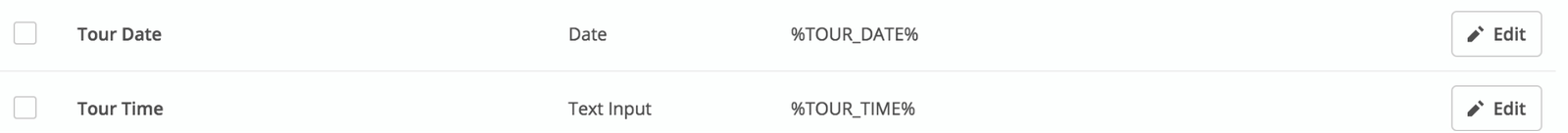 Tour custom fields in ActiveCampaign