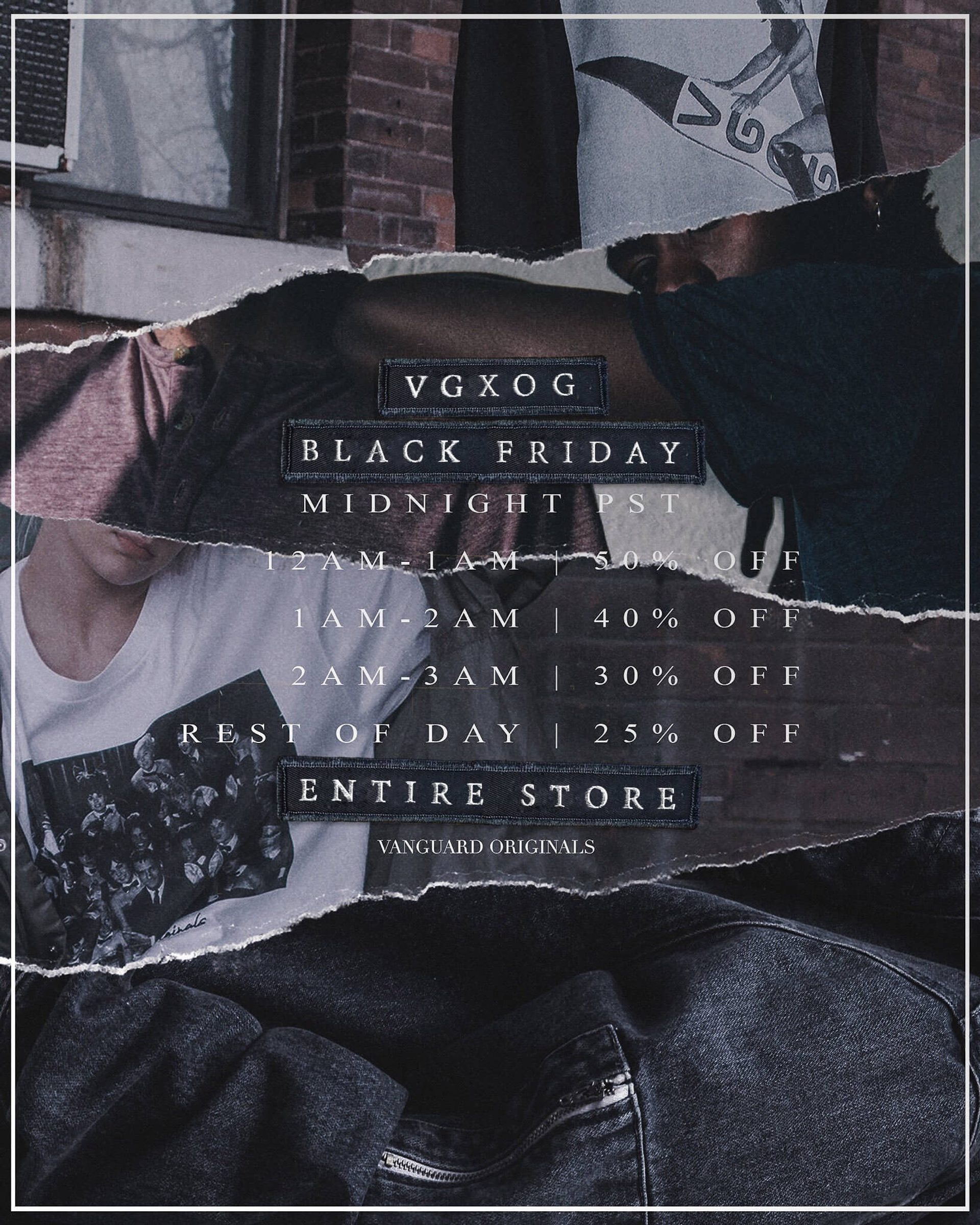 Black Friday flyer example