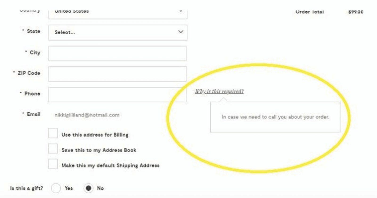 modcloth microcopy example