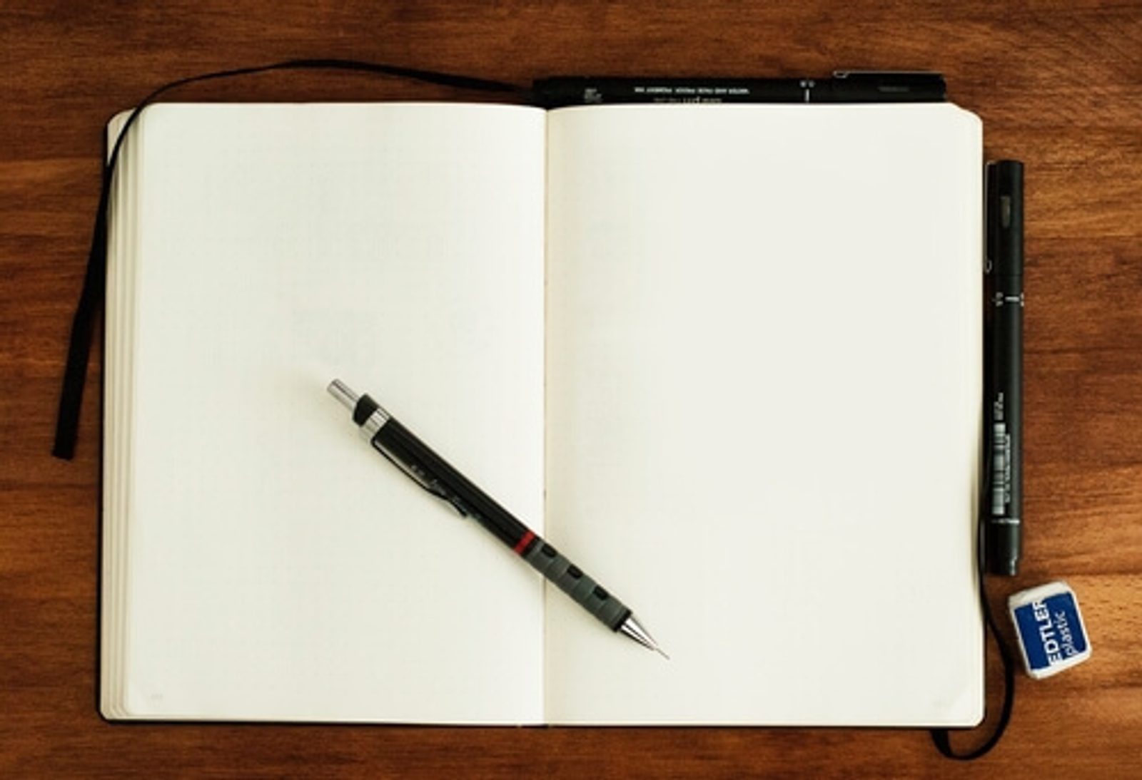 starting with a blank page