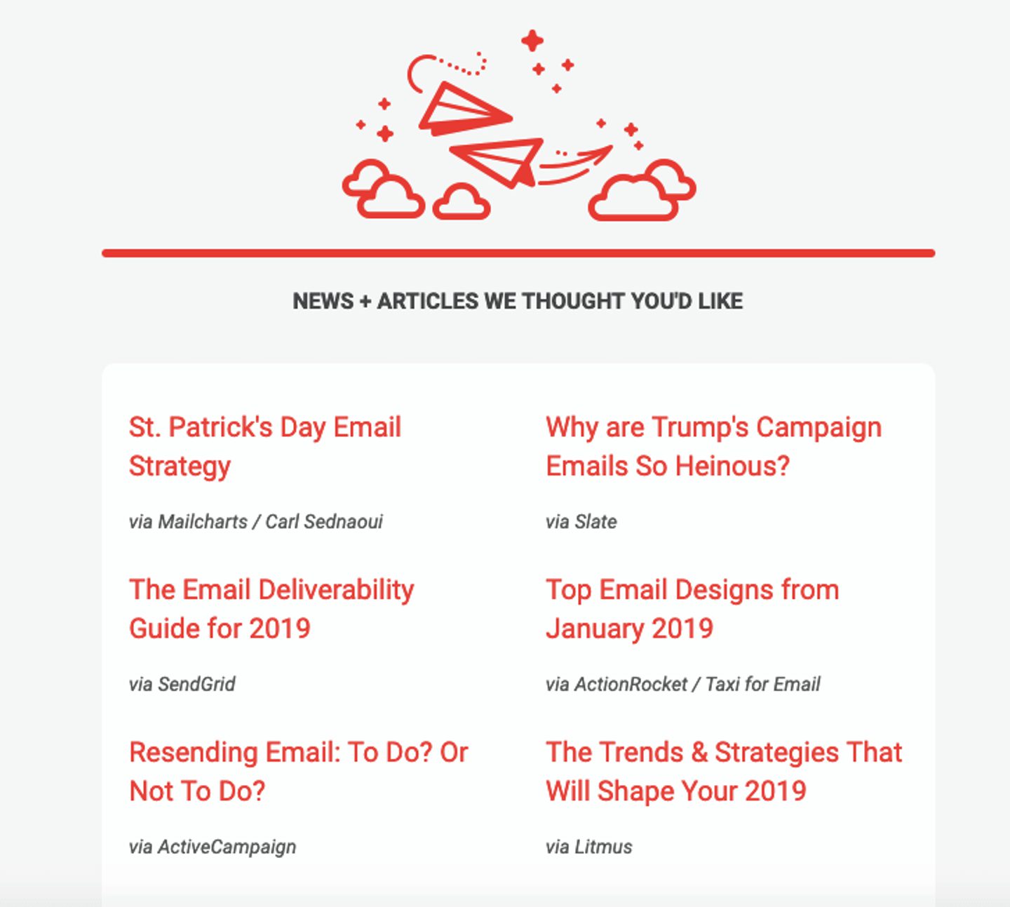 10 Types of Emails: Use Cases, Benefits, & Examples | ActiveCampaign
