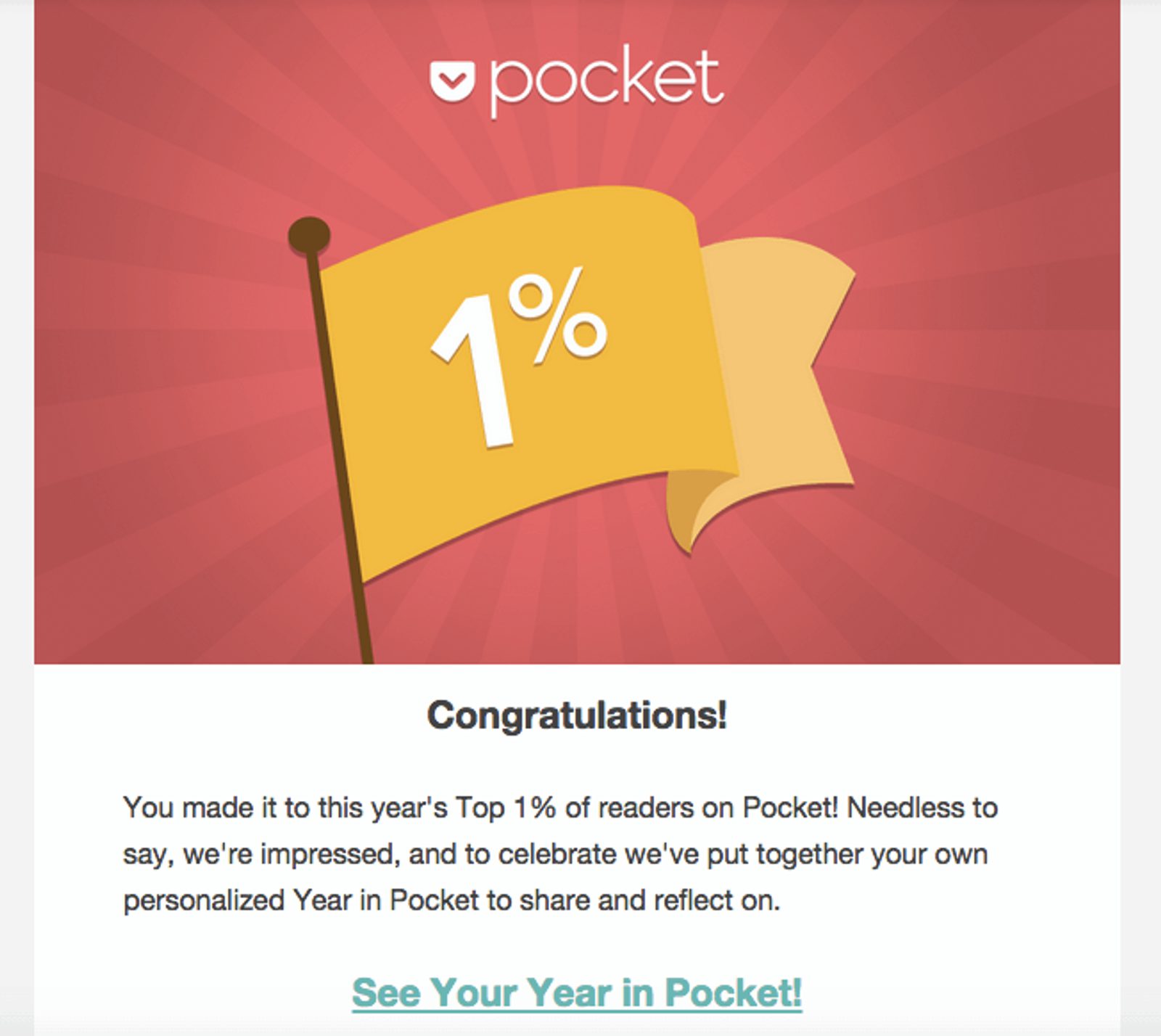 milestone email example