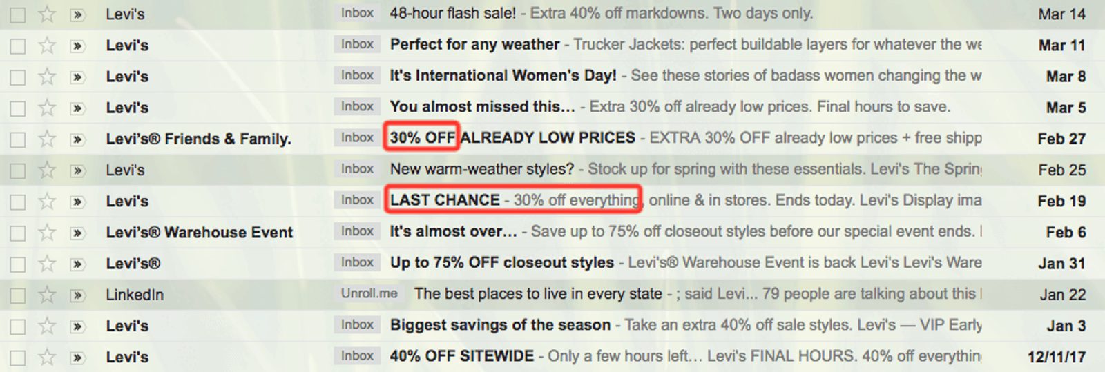 Teste a/b para assunto no email marketing