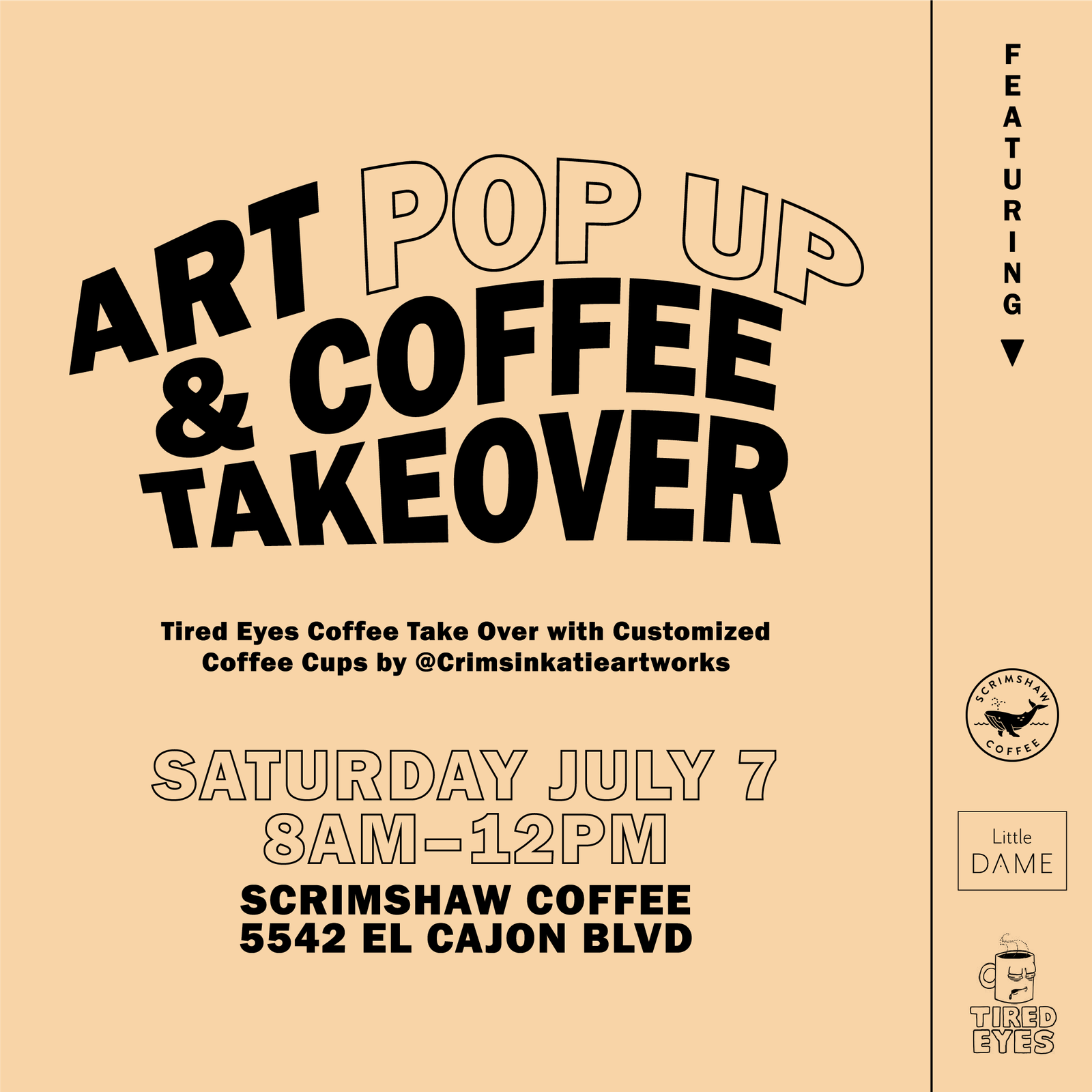 Art show flyer example