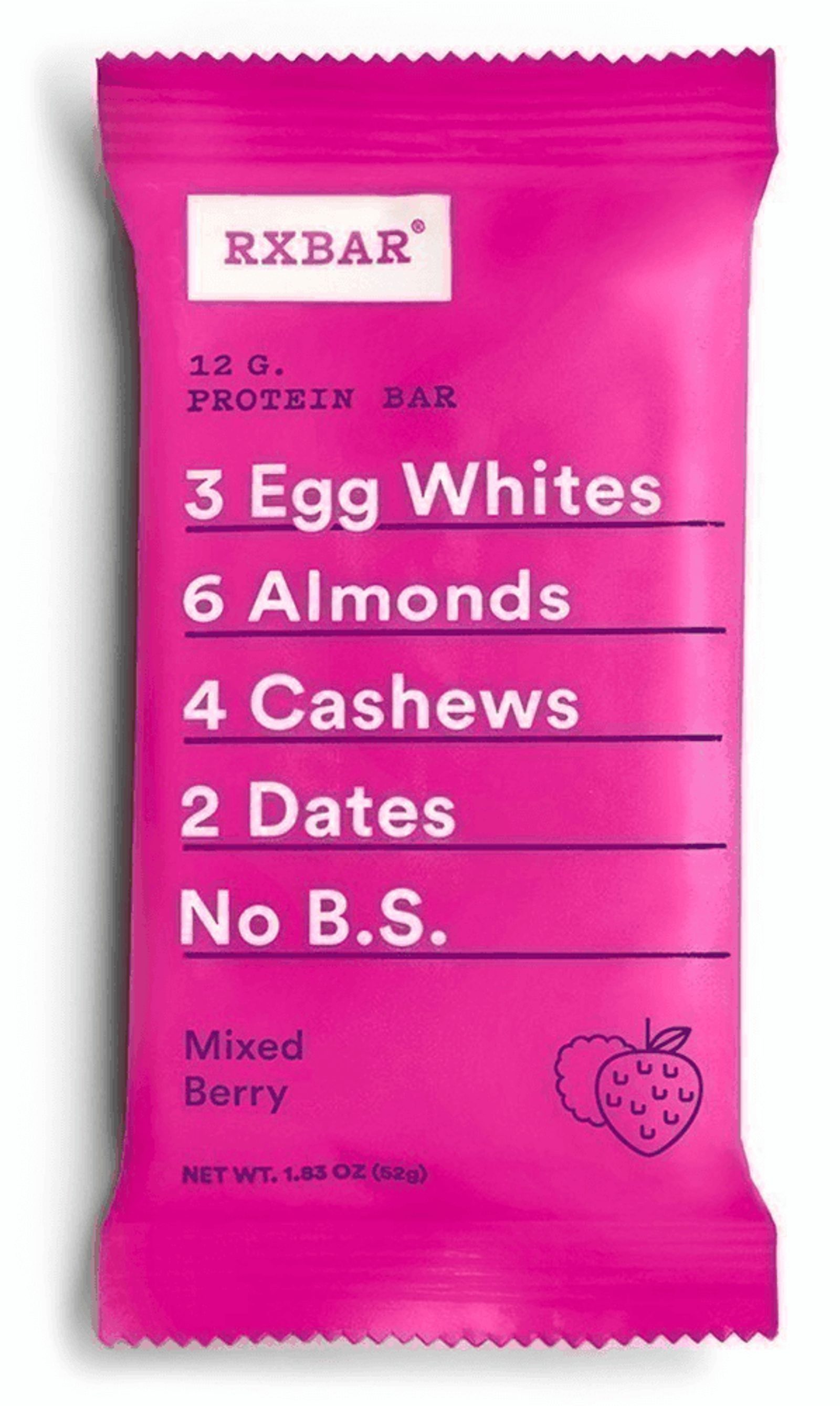 RX Bar packaging copywriting