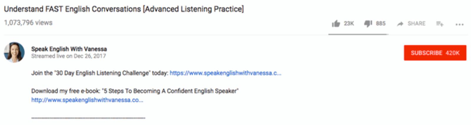 YouTube lead magnets example