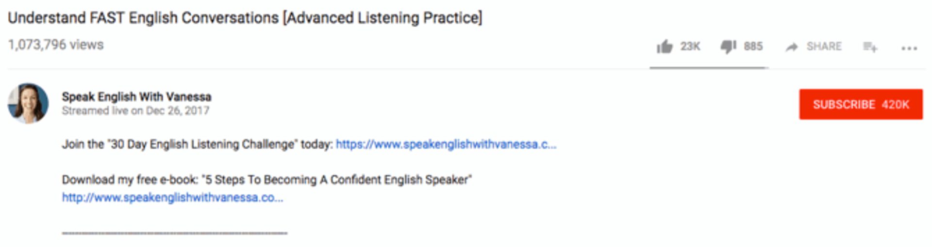 YouTube lead magnets example