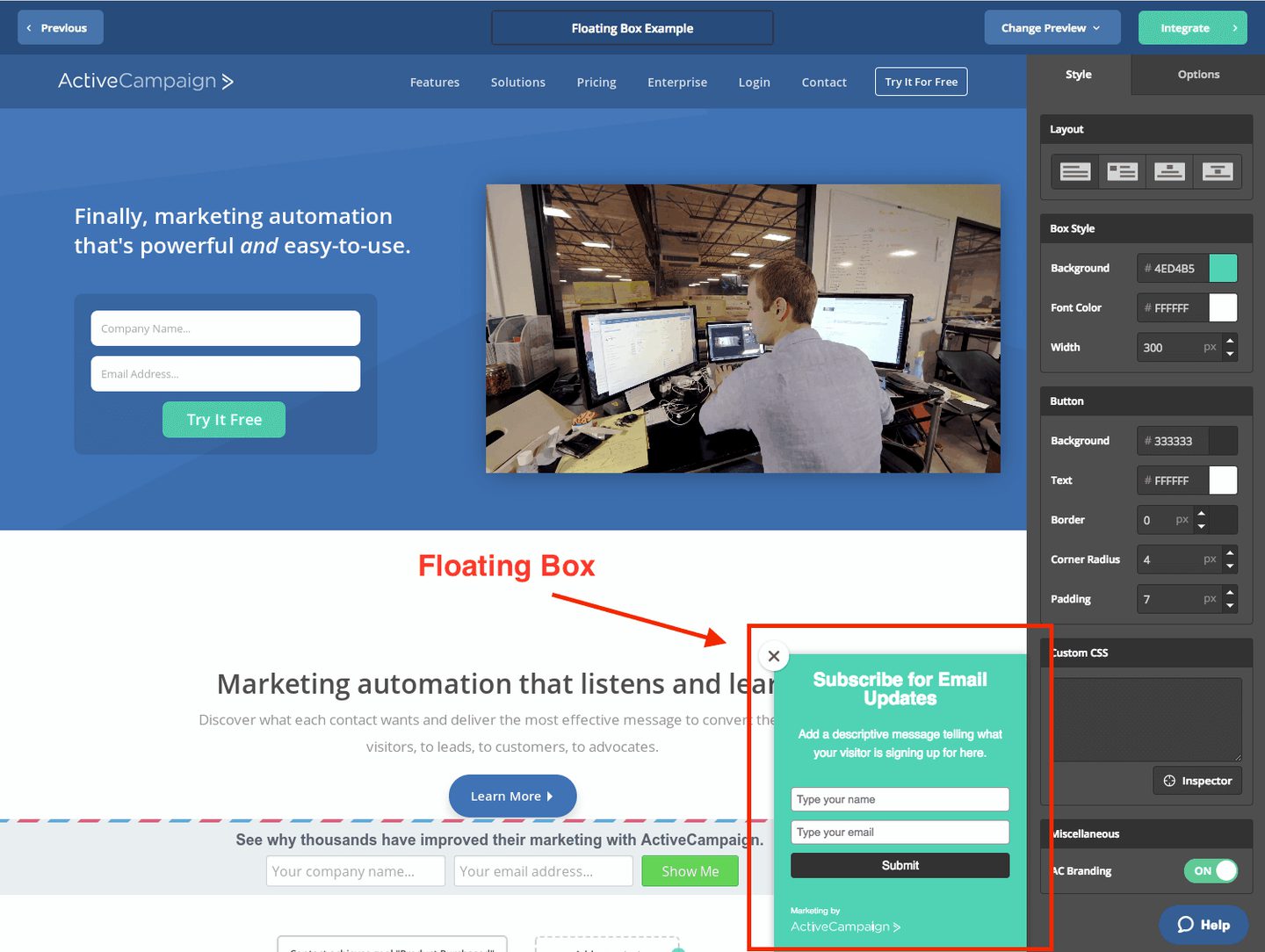 Lead Generation Forms: Examples And Best Practices | ActiveCampaign