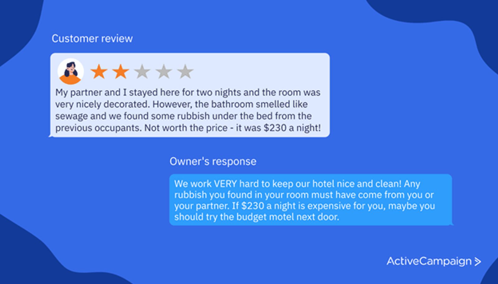 A Bad Customer Service Interaction With A Hotel
