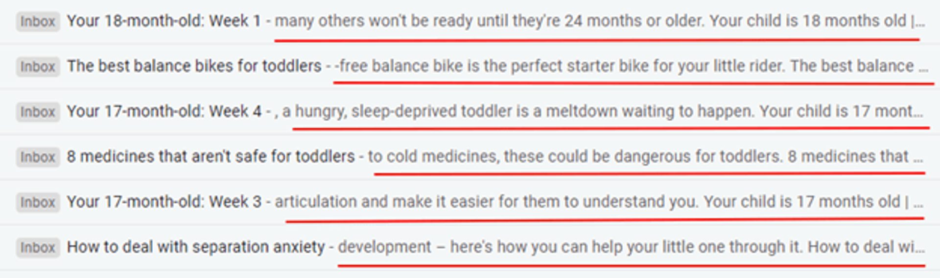 What preview text looks like