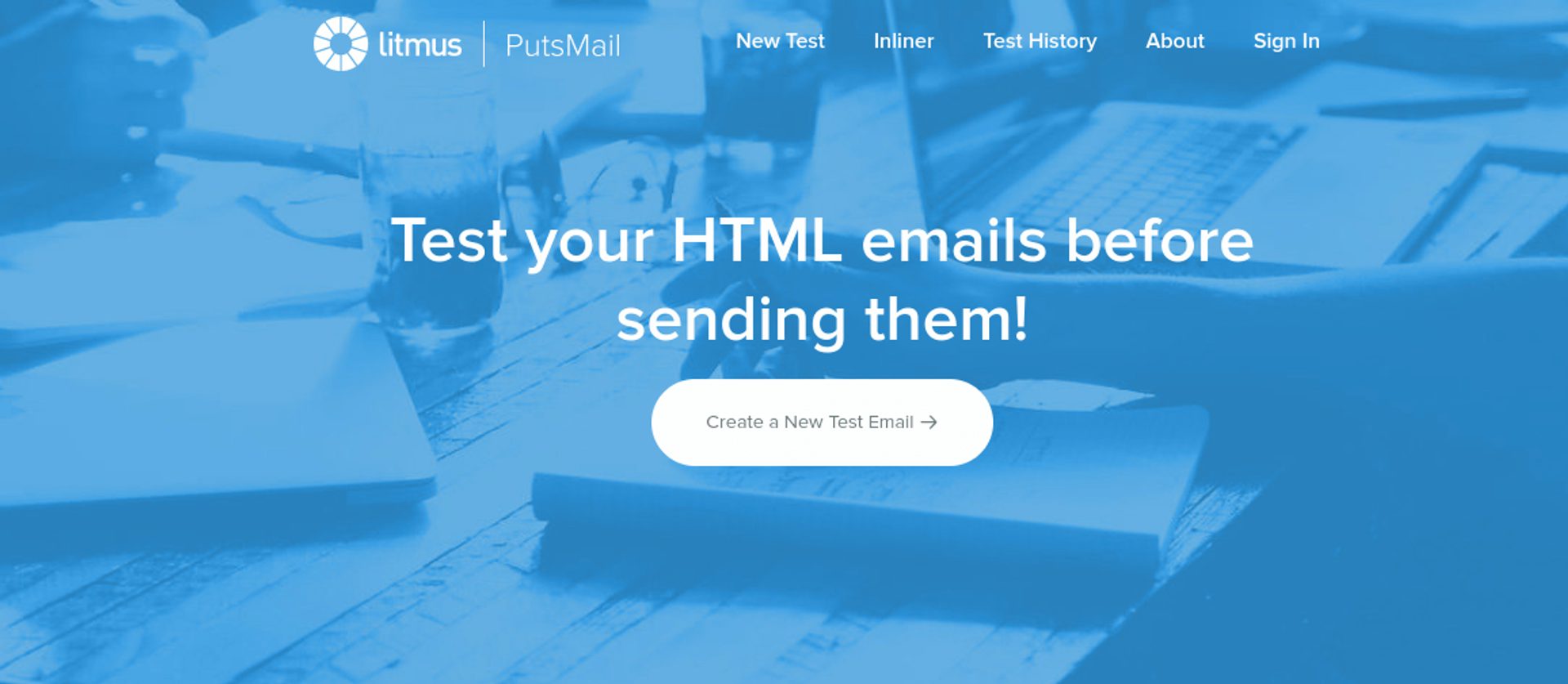PutsMail homepage