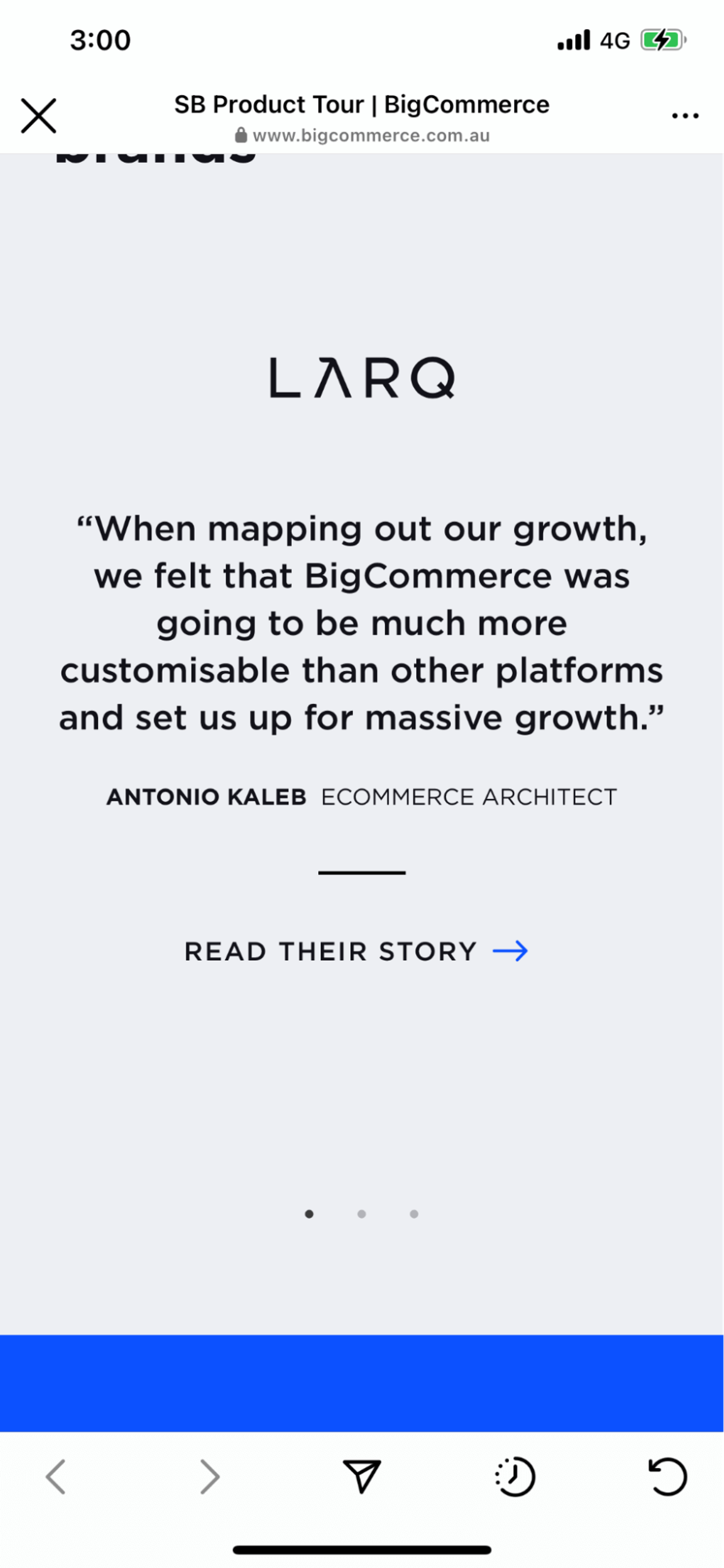bigcommerce cta