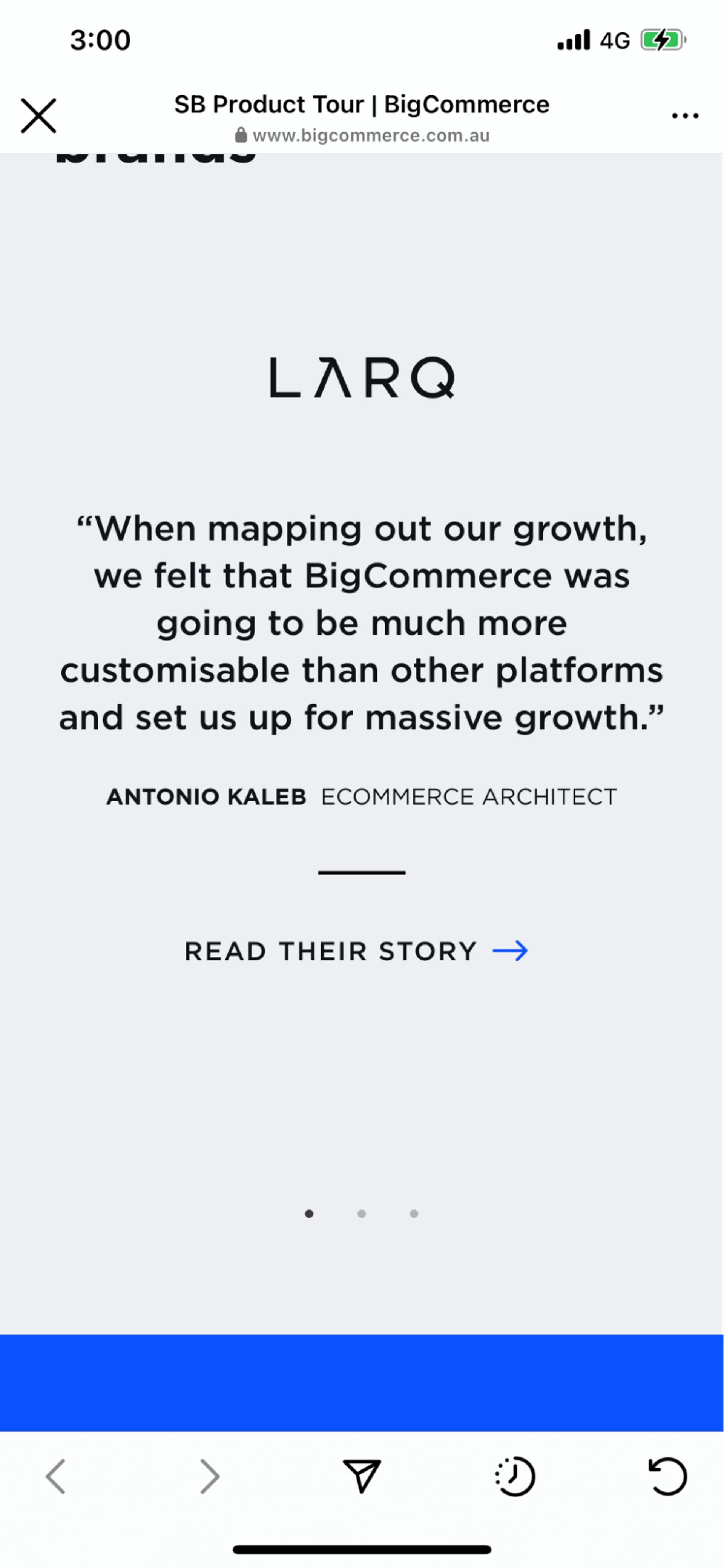 bigcommerce cta