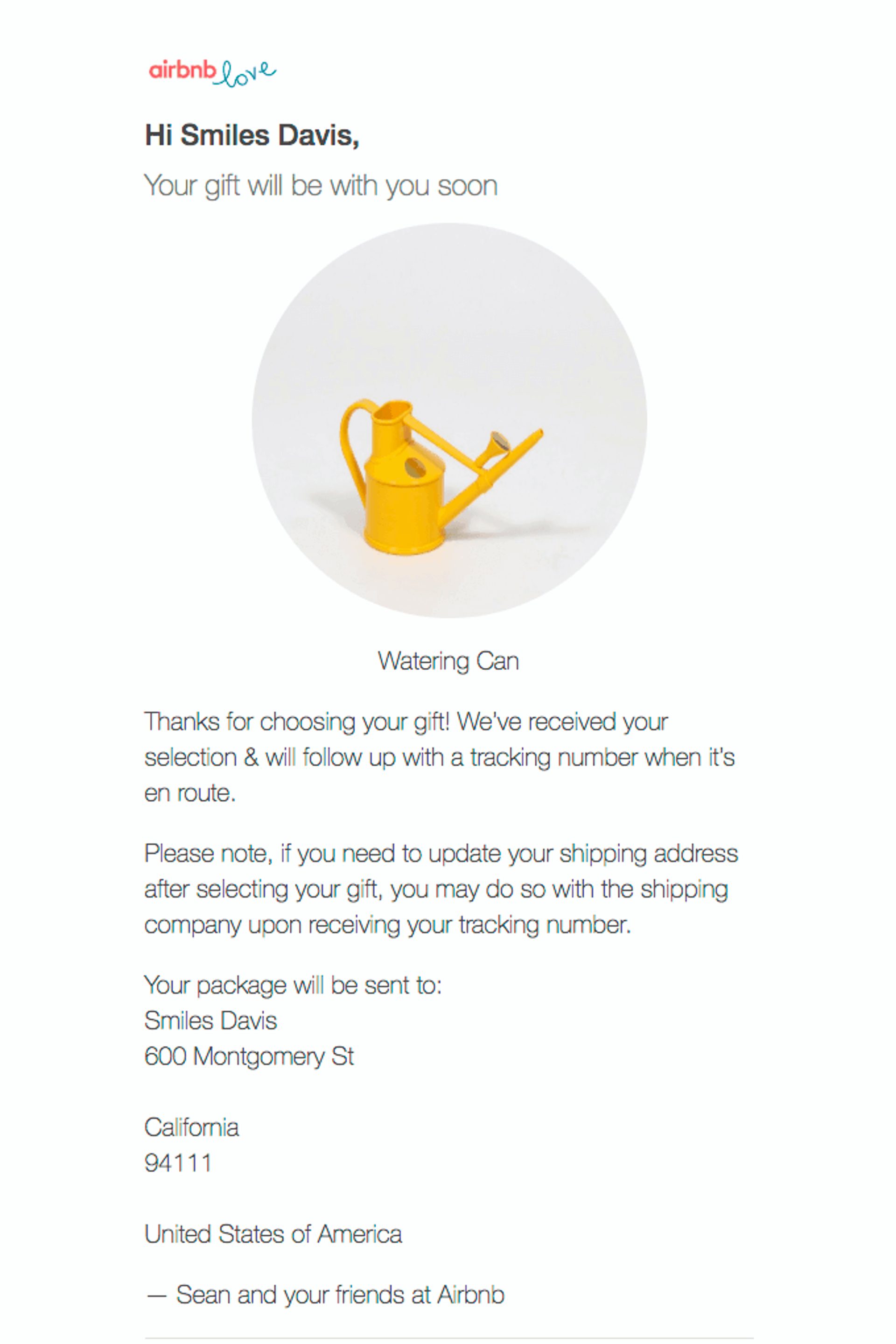 signing confirmation emails