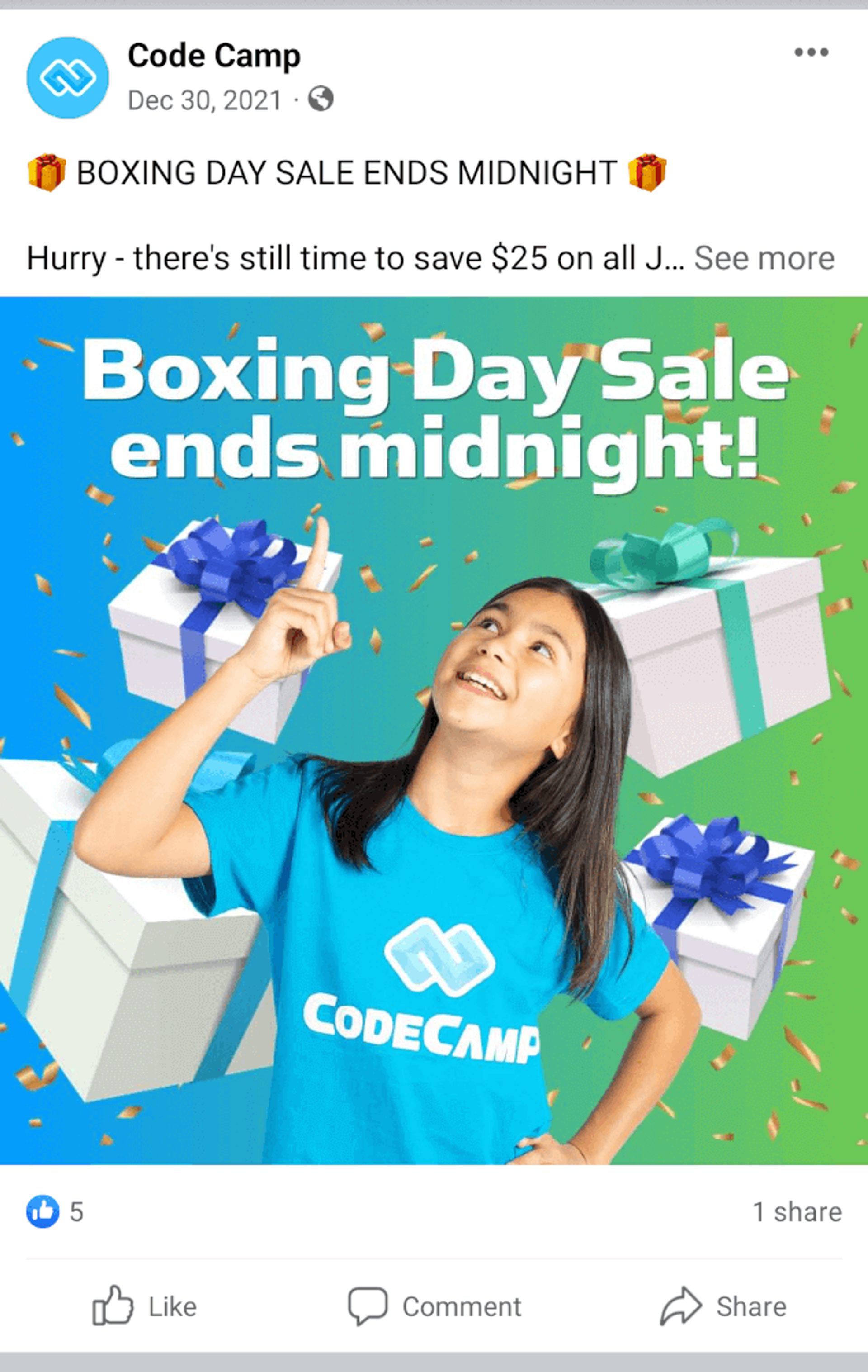 Code Camp email