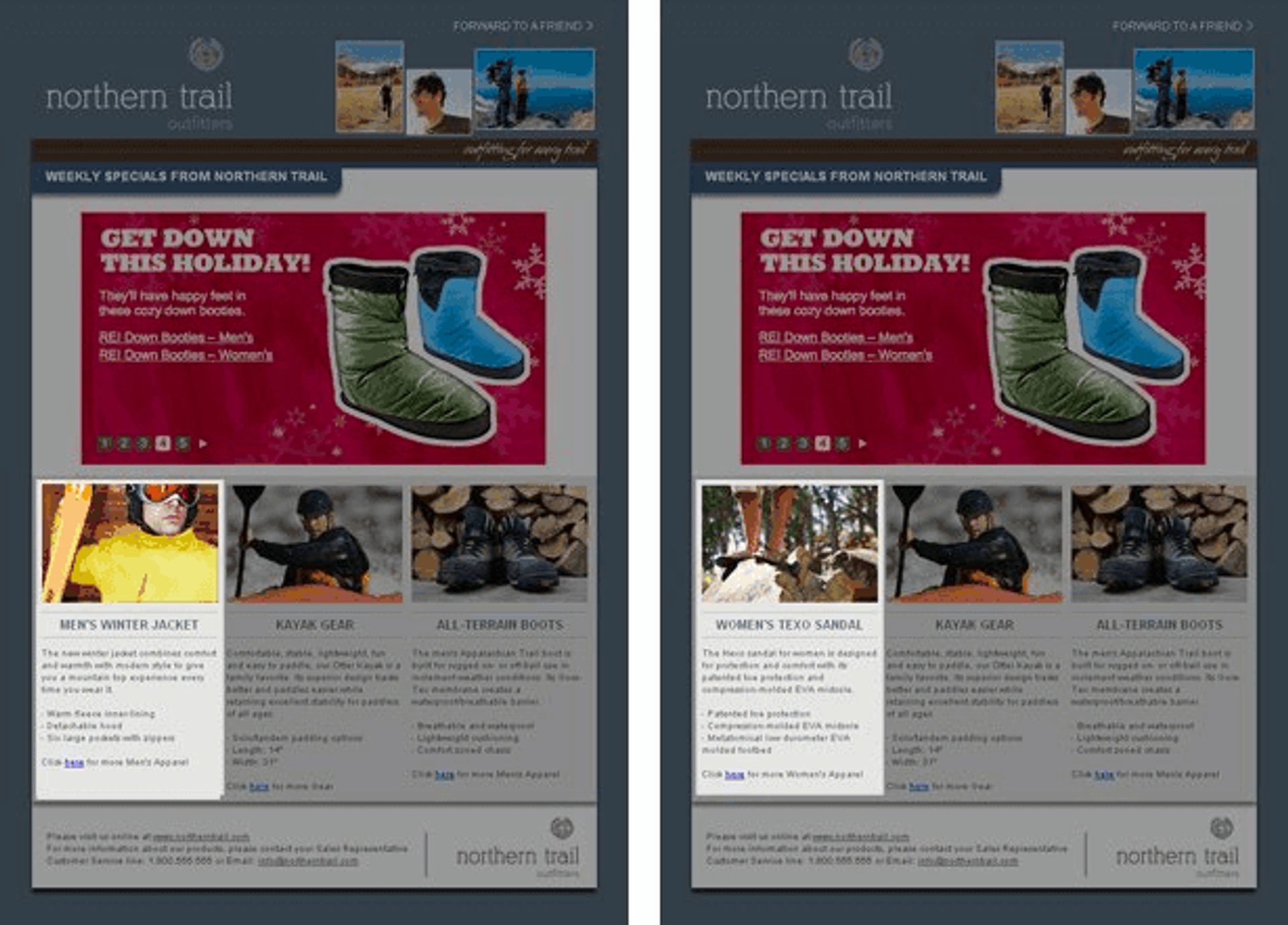 dynamic email content example