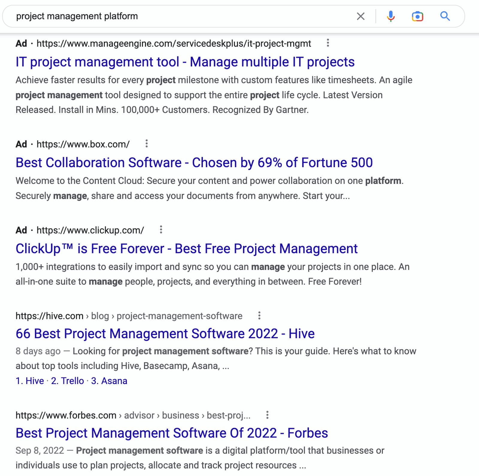 Google Ads Project Management Platform