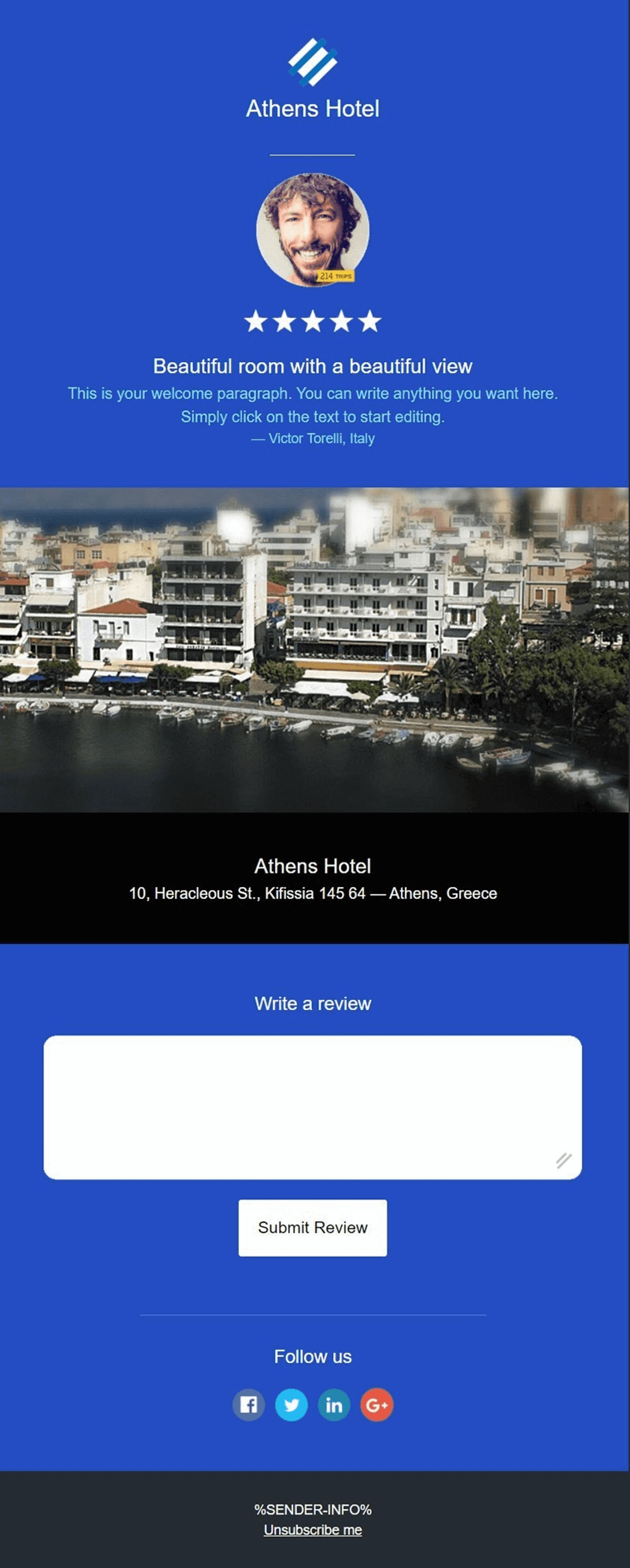 Using real photos in a newsletter