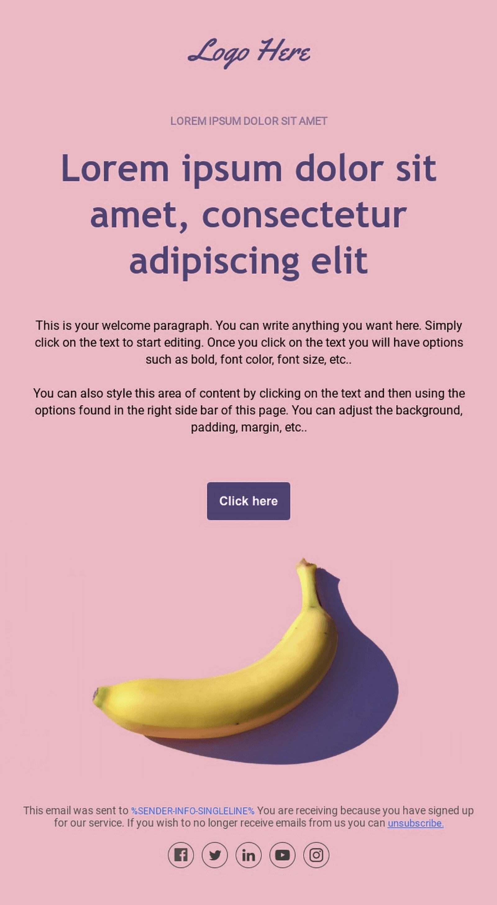 Using screen real estate in email design