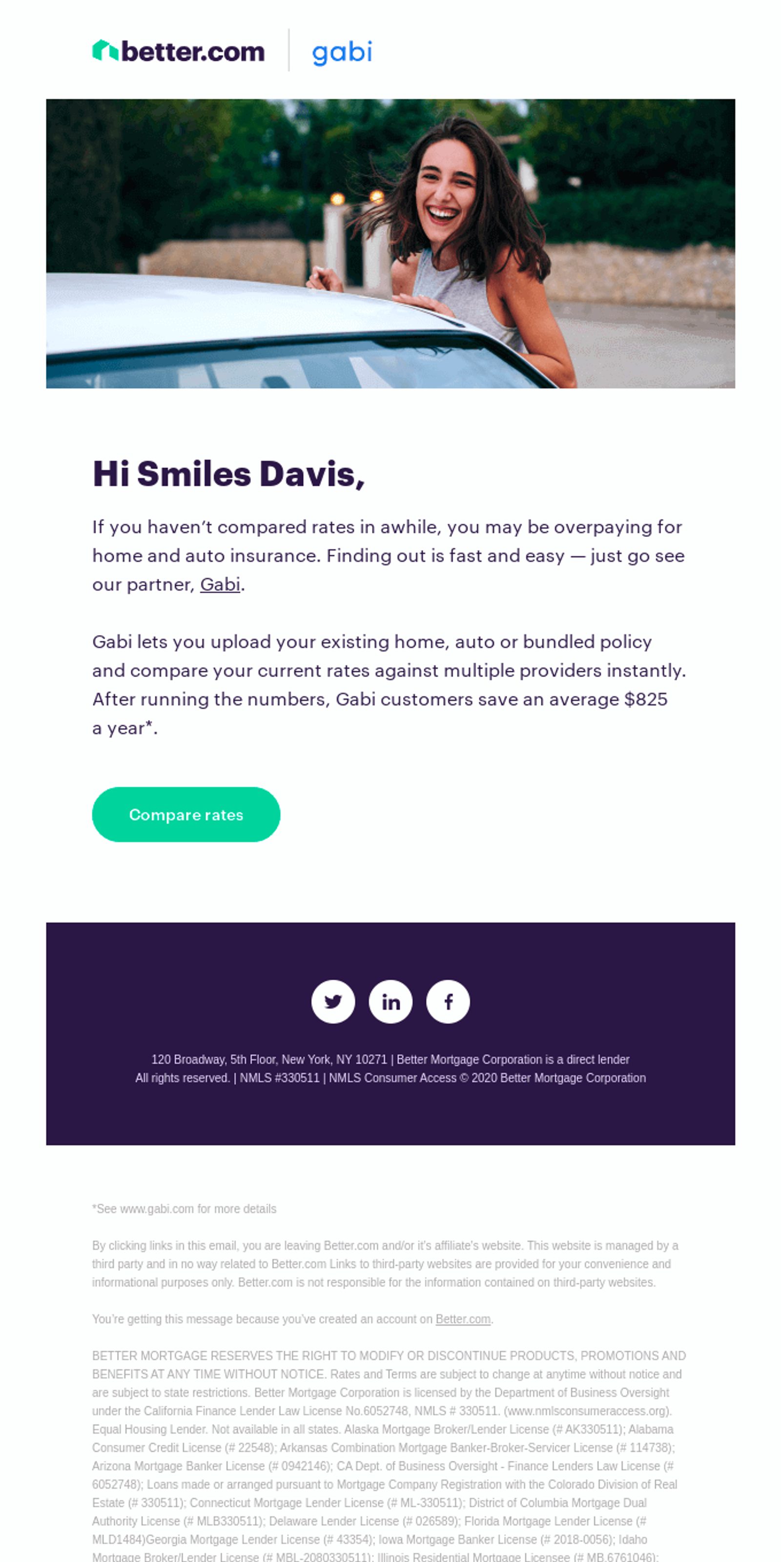 Gabi Marketing Email