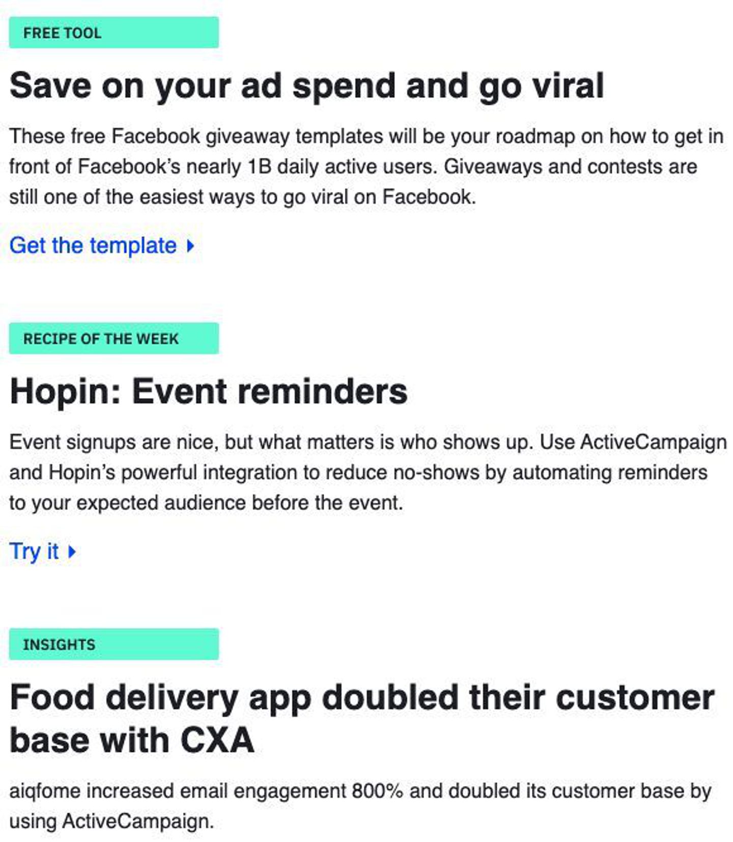 How To Build a Newsletter People Read | ActiveCampaign