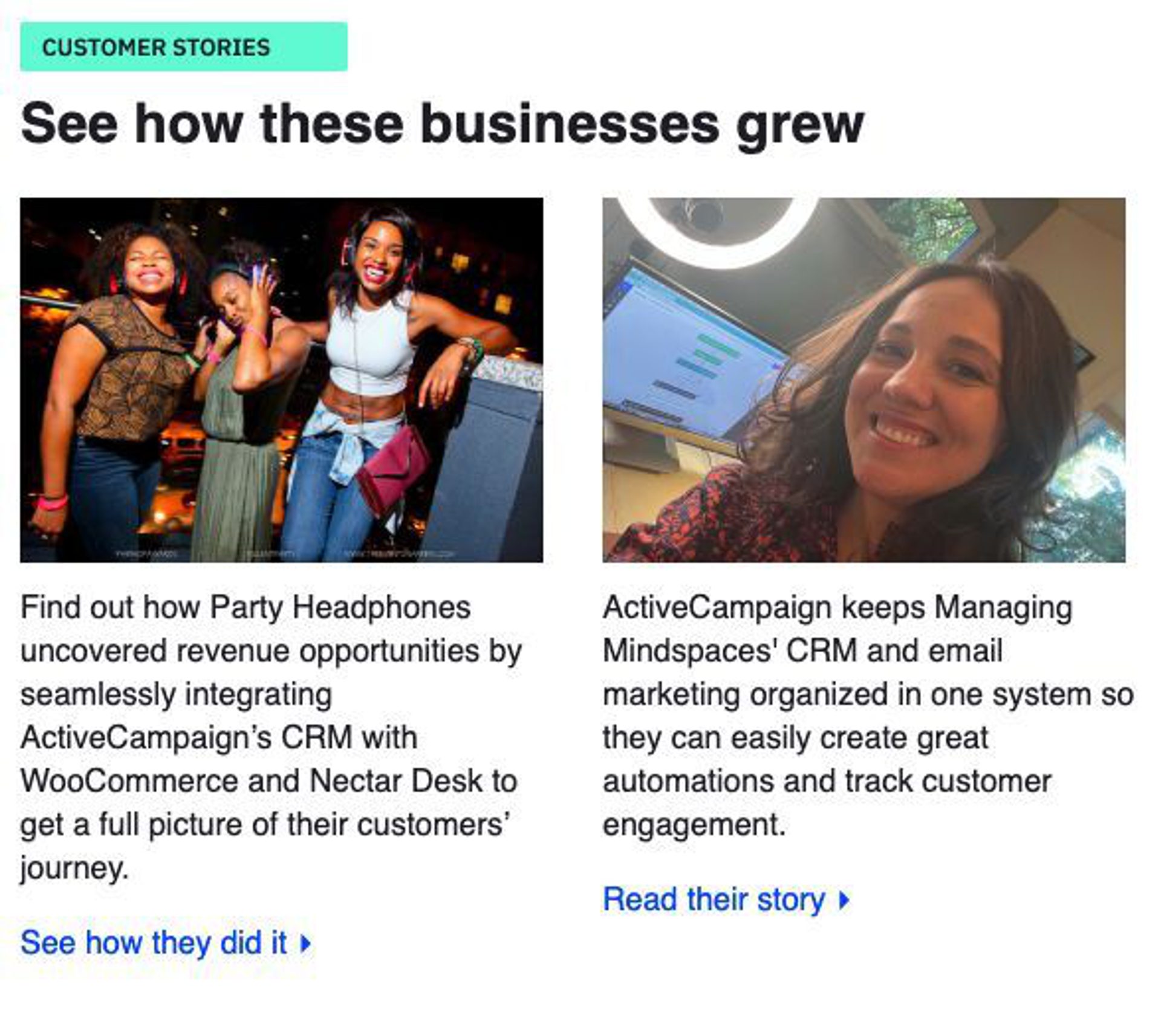 relevant images in a newsletter