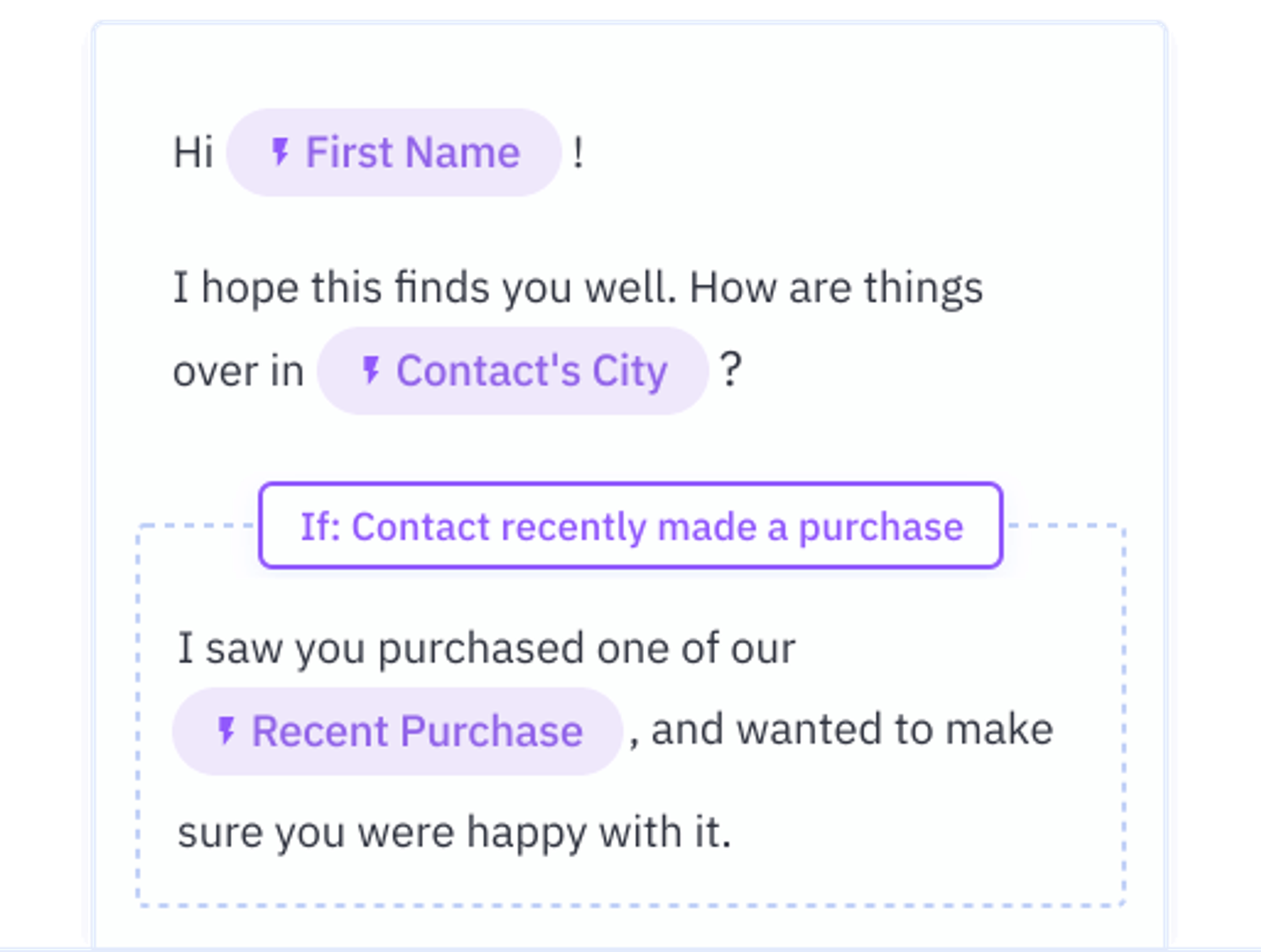 including subscriber information in newsletters