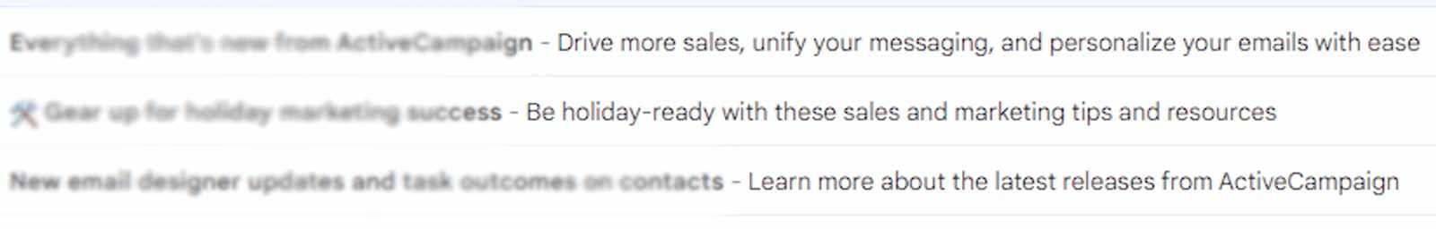 email preheader in gmail