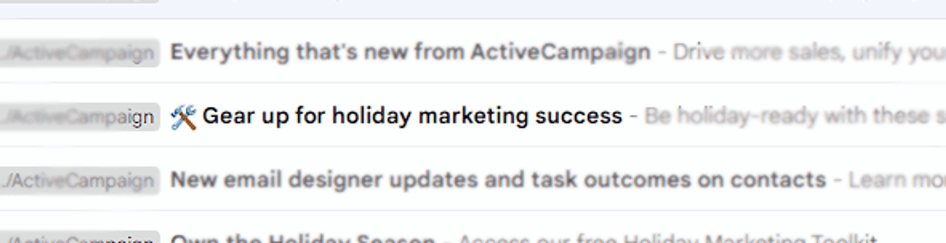 subject lines in gmail