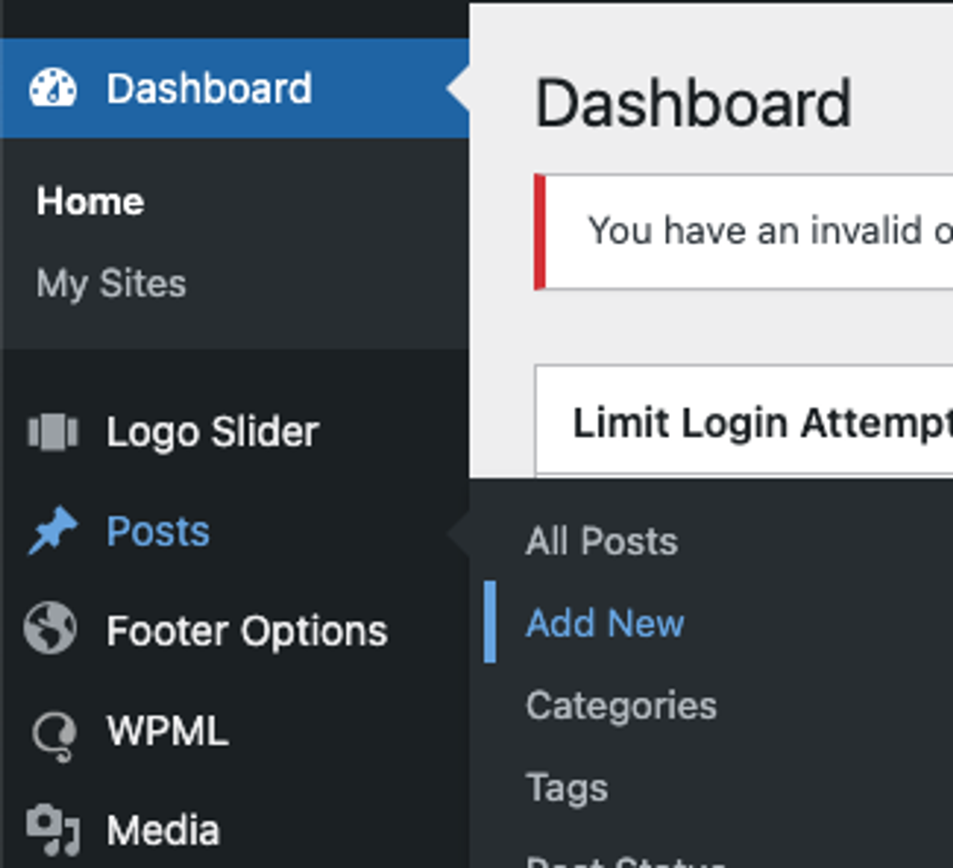 adding a new post in wordpress