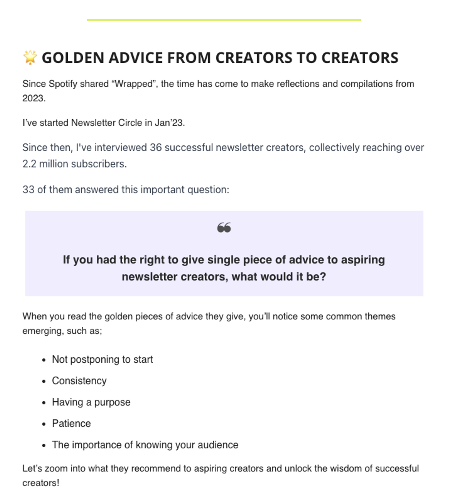 The 13 Best Newsletters for Content Creators: Ones Worth Subscribing To ...