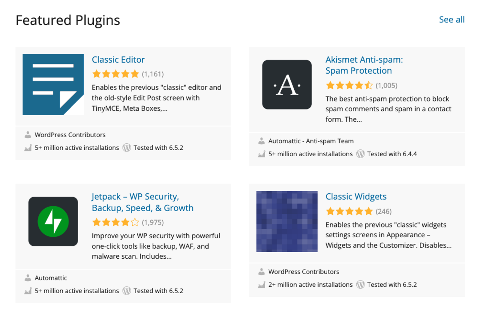 wordpress plugins