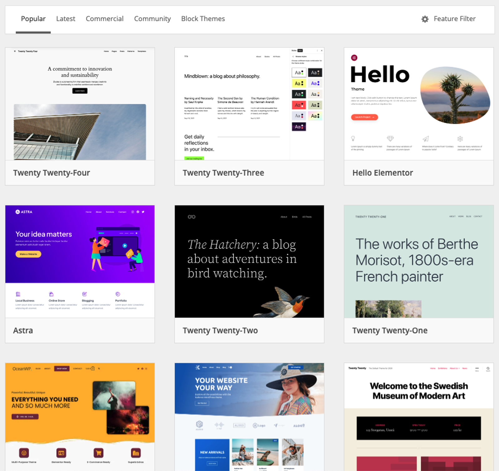 wordpress themes