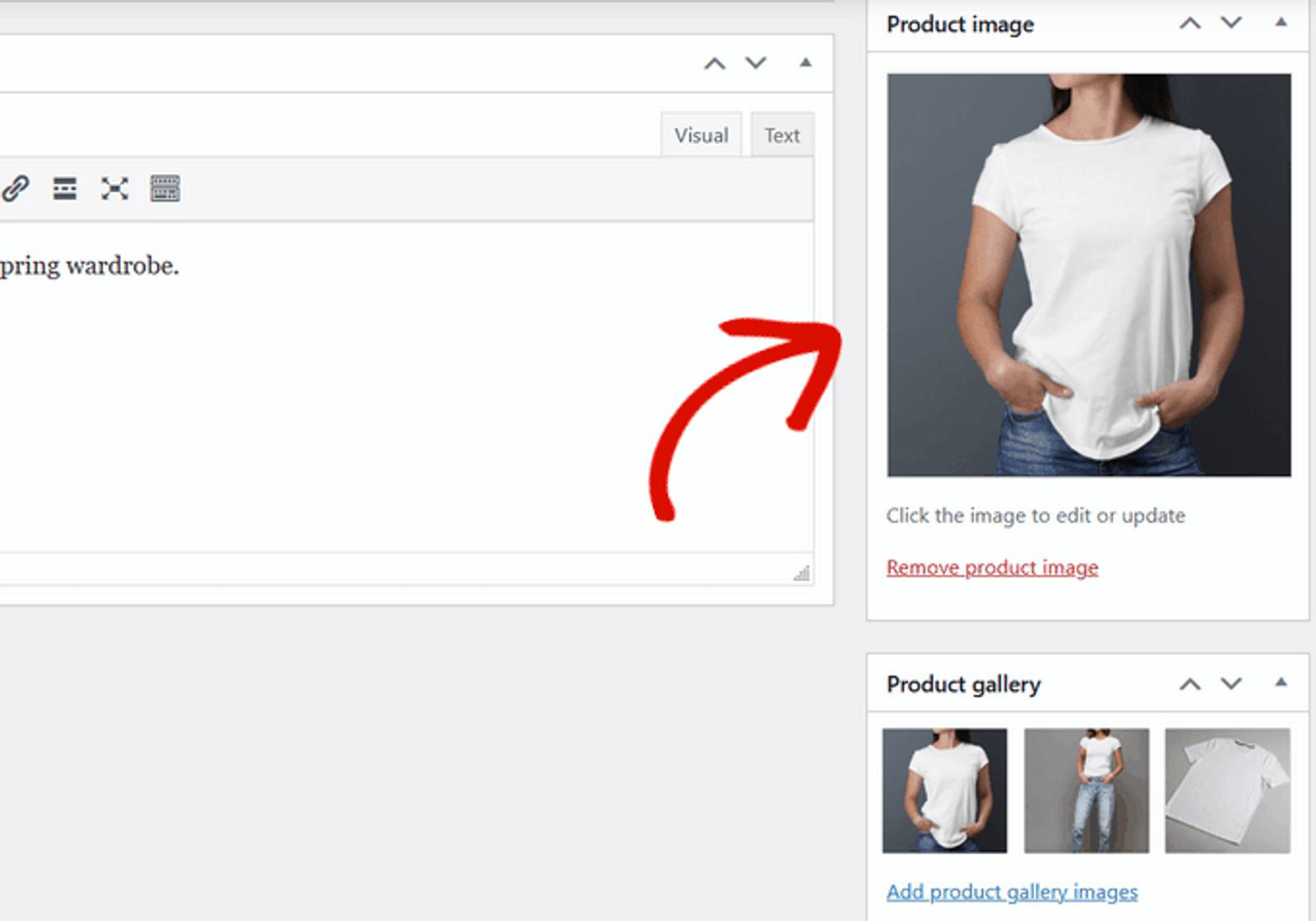add product image